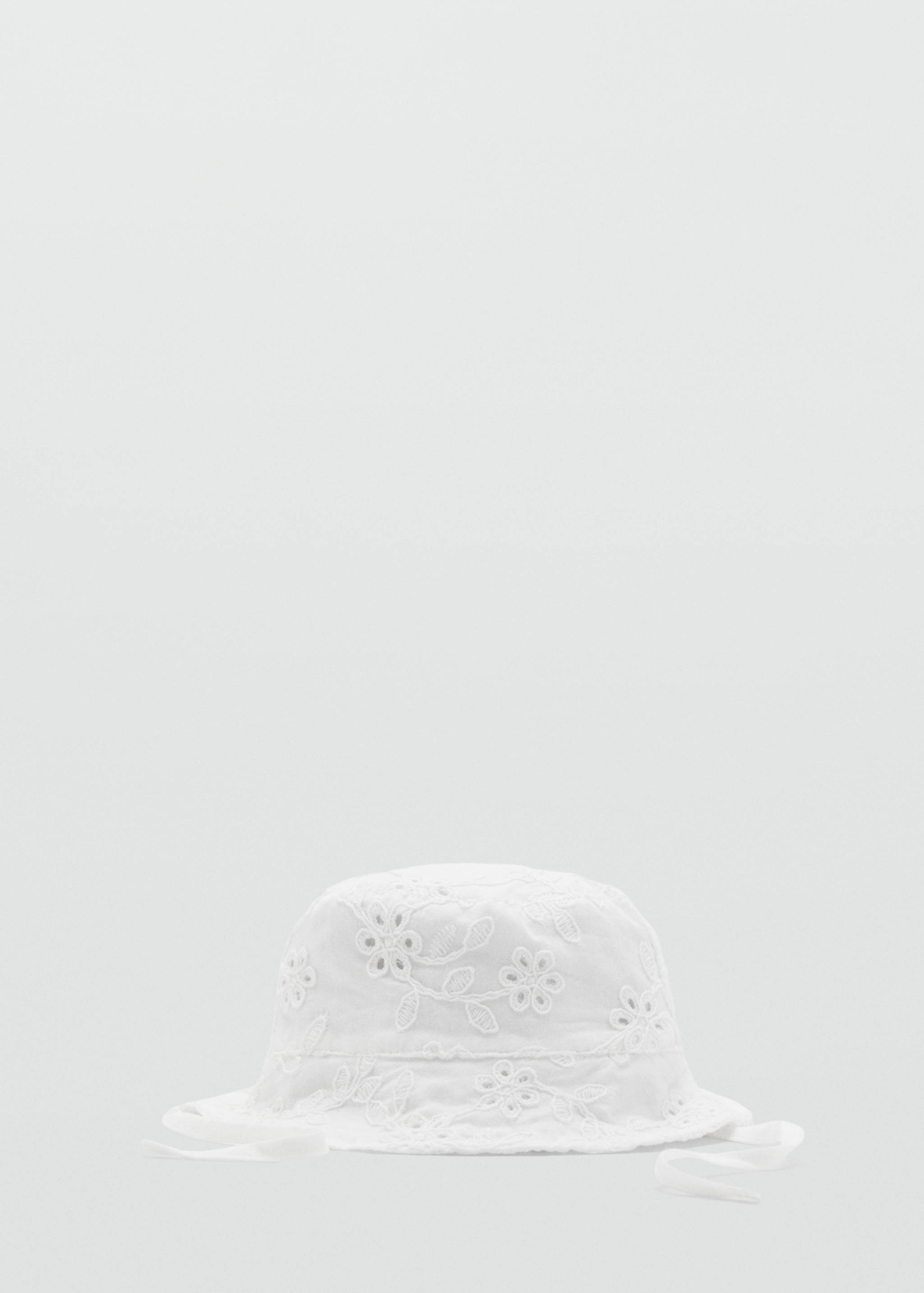 Gorra brodat floral - Article sense model