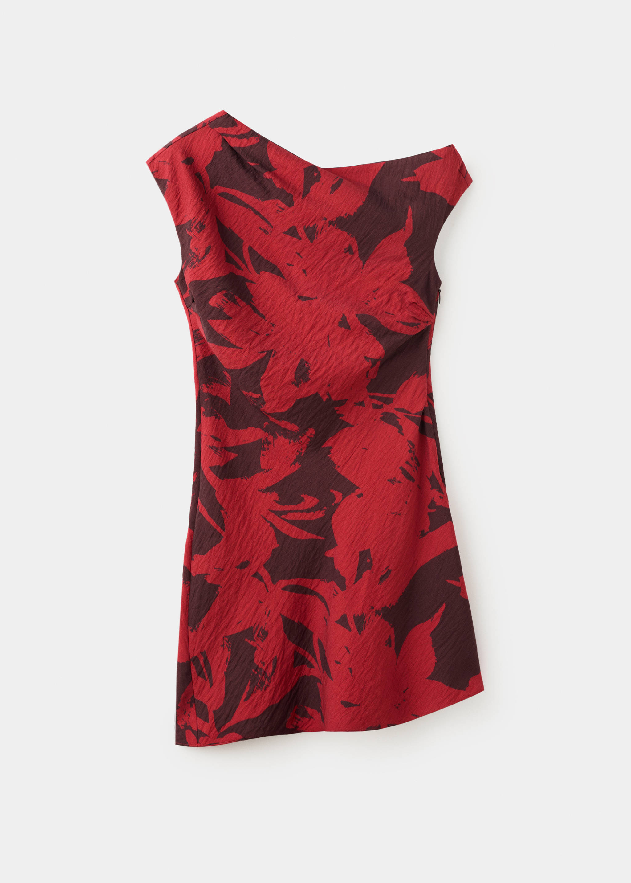 Short patterned dress - Article without model