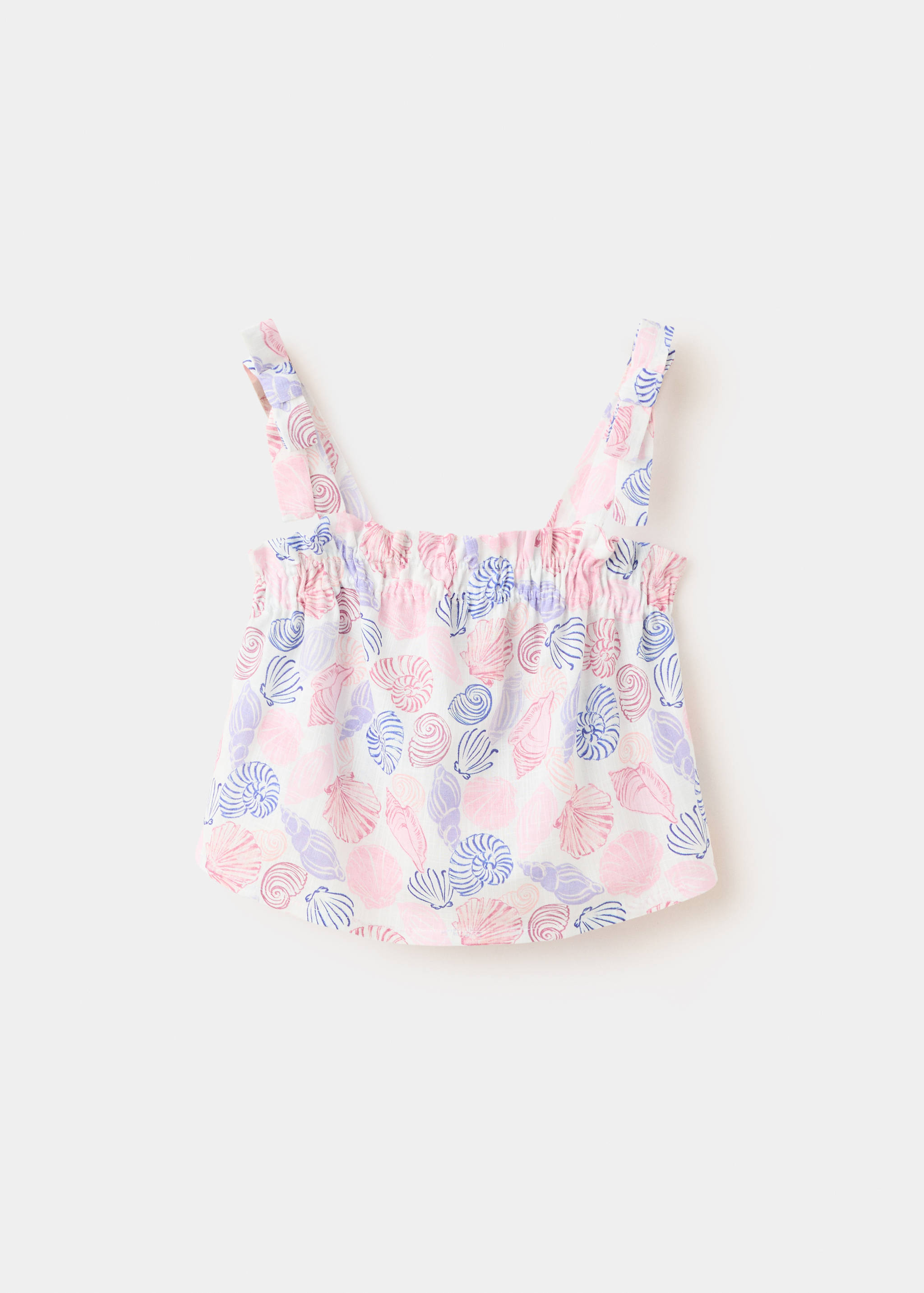 Blouse en coton imprimée - Article sans modèle
