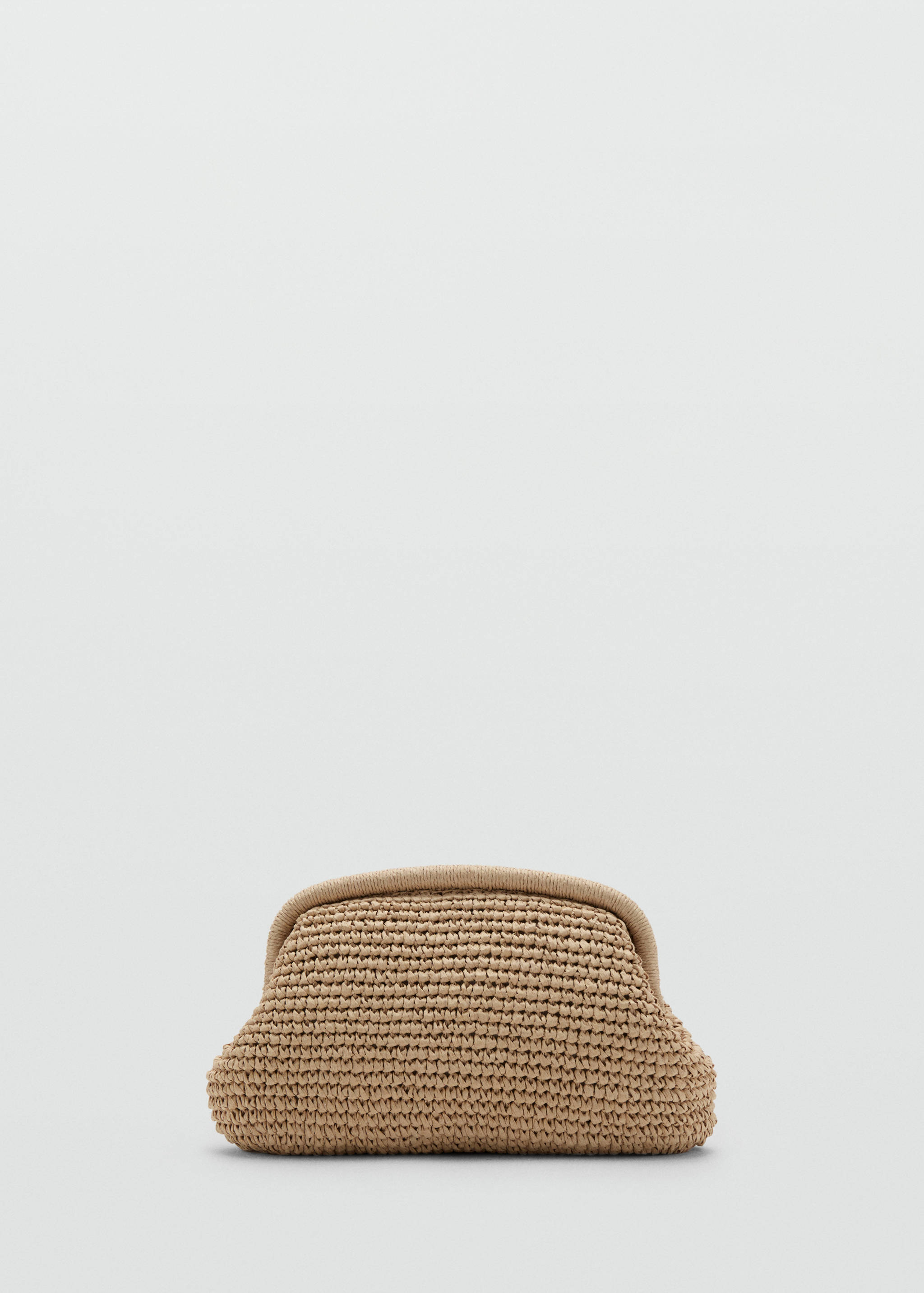 Natural fiber clutch bag - Article without model