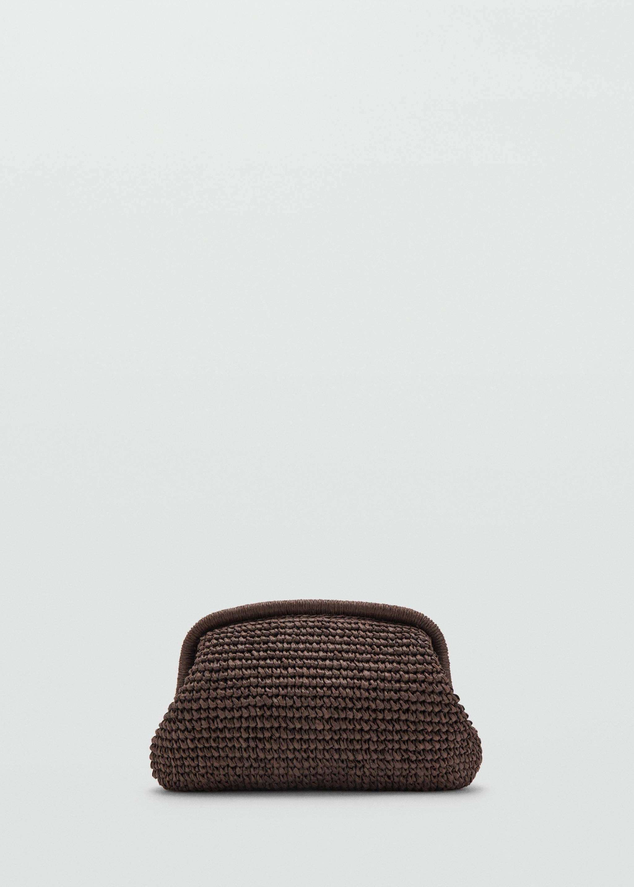 Natural fiber clutch bag - Article without model