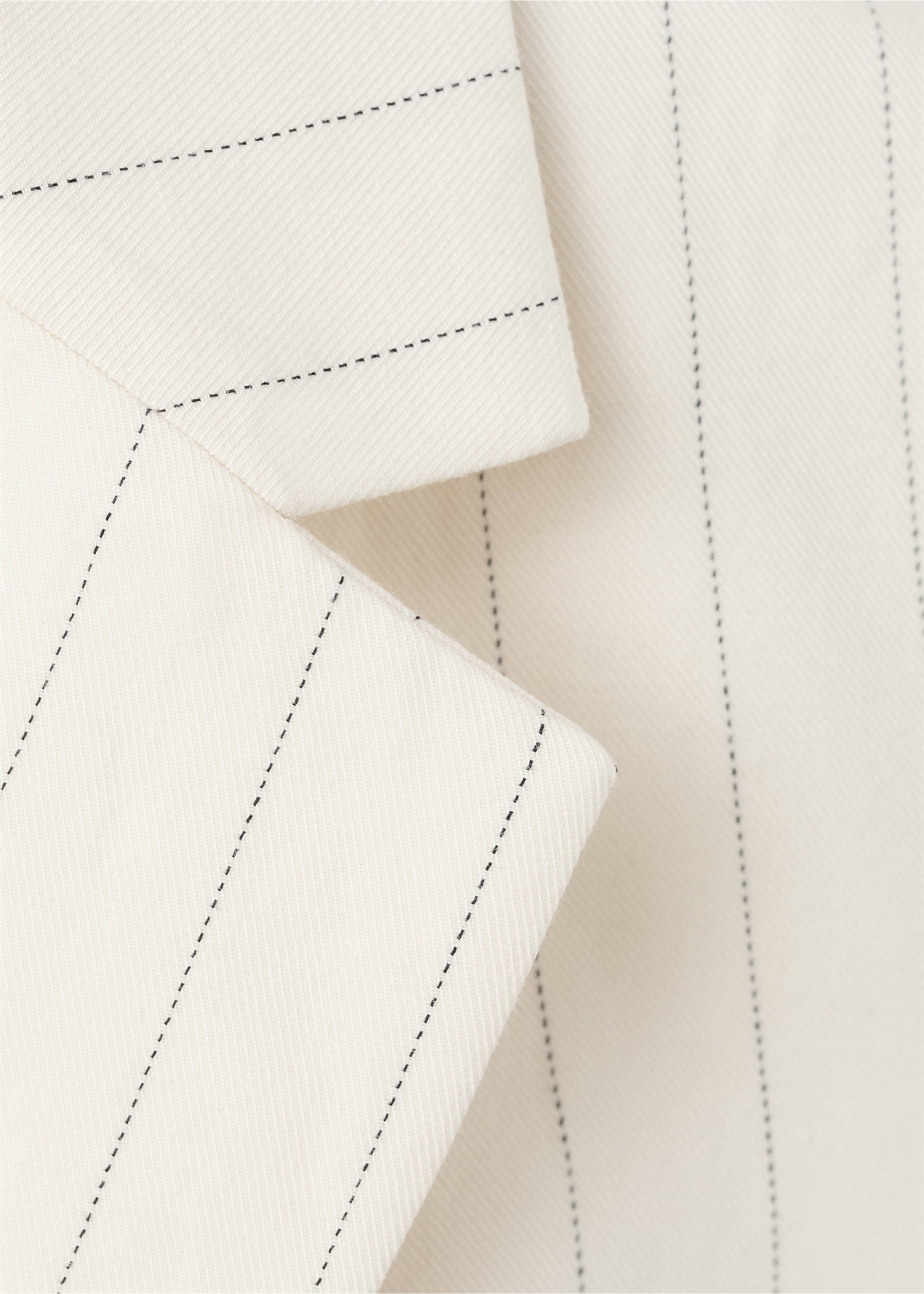 Blazer costume lin ceinture - Détail de l'article 0, Écru. Ref: 27087782-00.