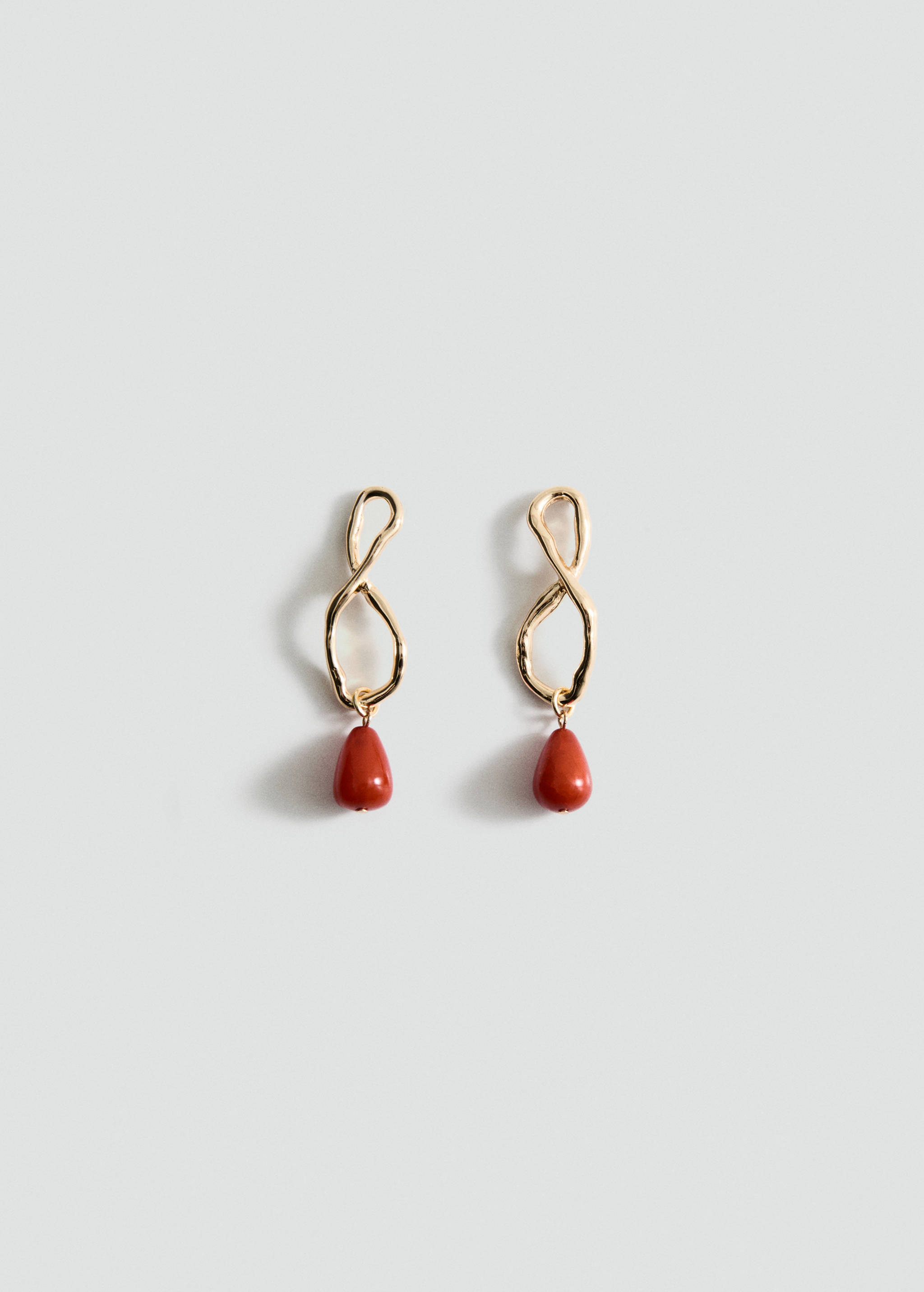 Boucles d'oreilles perles pendantes - Article sans modèle