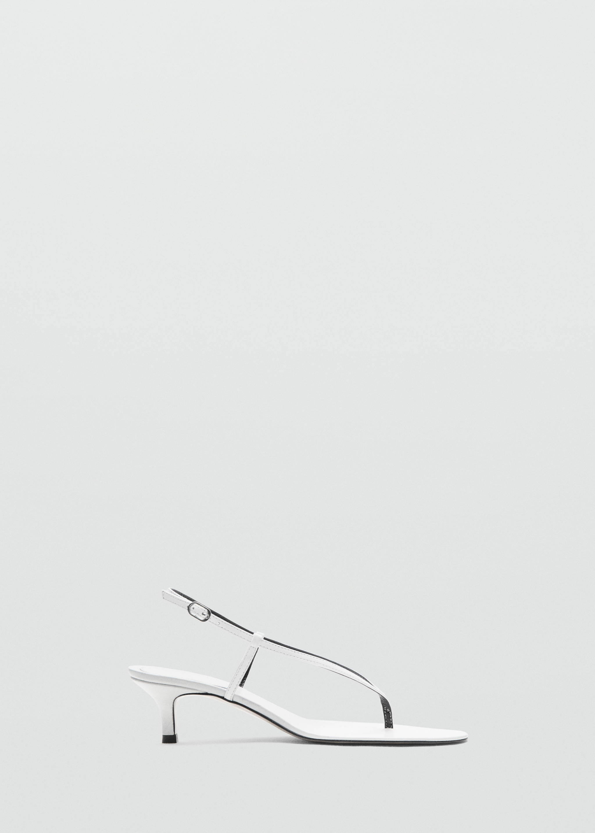 Sandalia piel tacón tiras - Artículo sin modelo