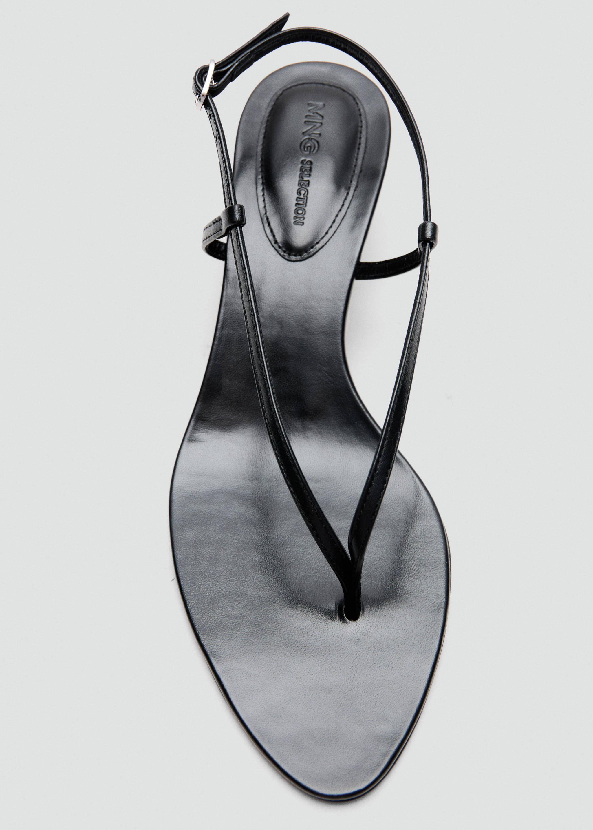 Sandalia piel tacón tiras - Detalle del artículo 2