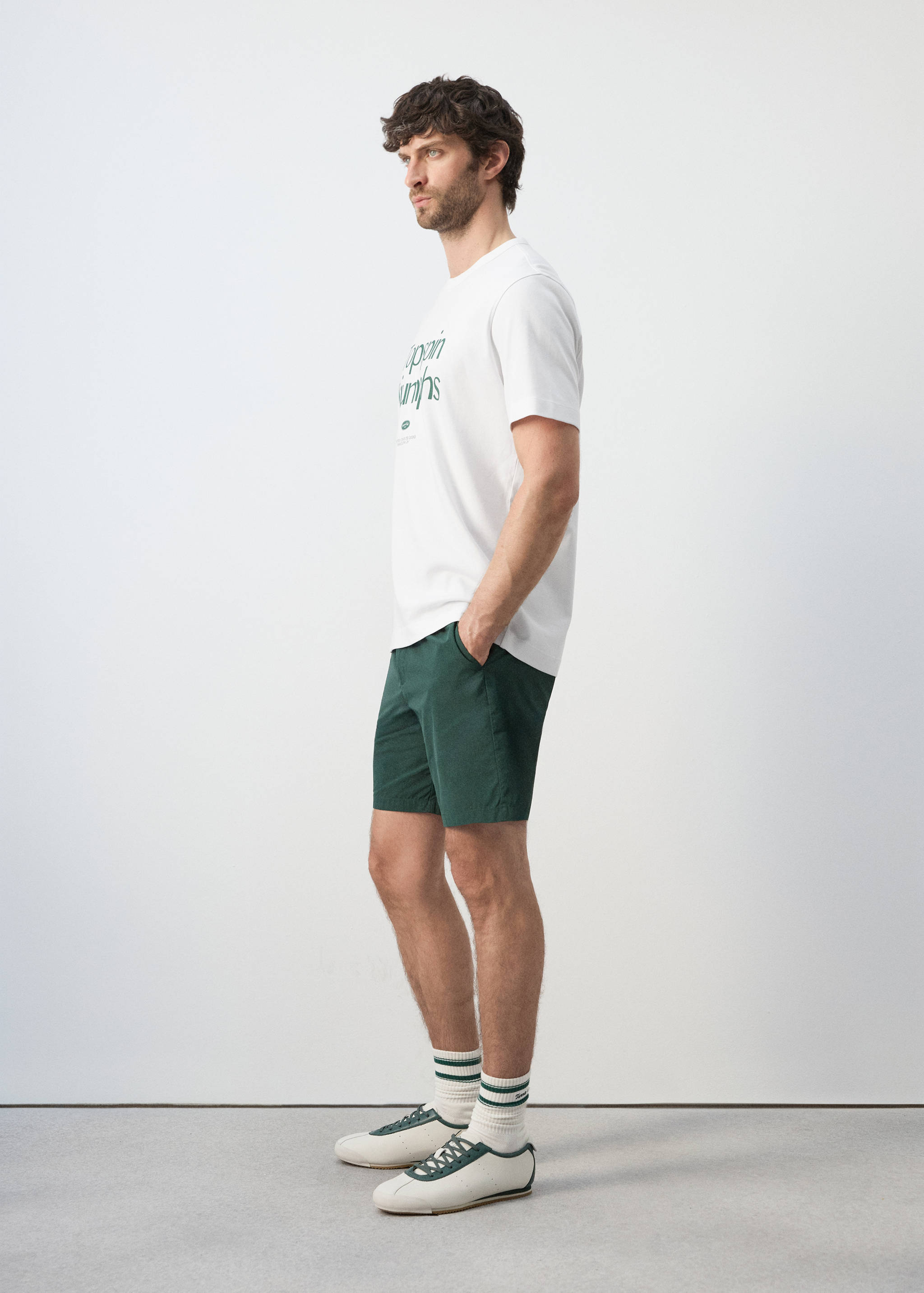 100% cotton printed t-shirt - Details of the article 2