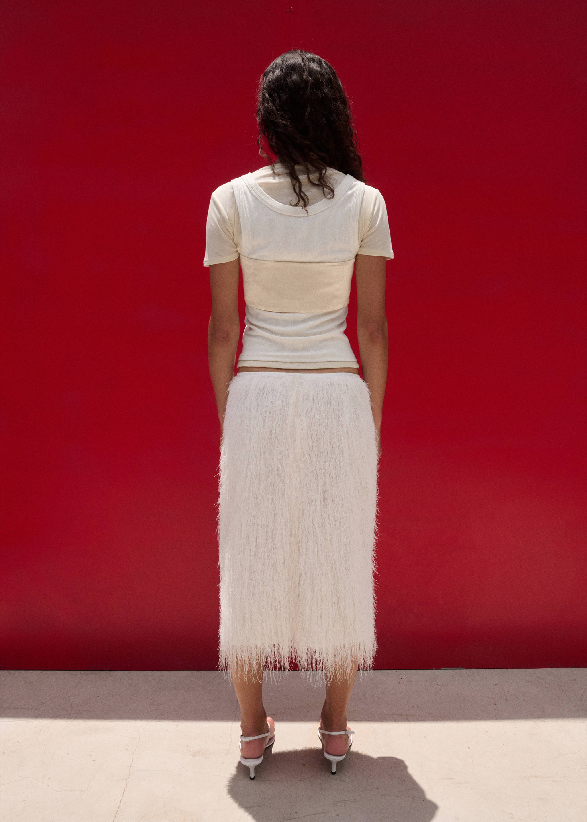 Midi skirt yarns - Reverse of the article