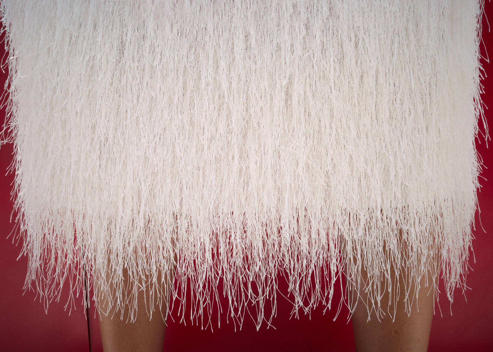 Falda midi textura hilos - Plano panorámico