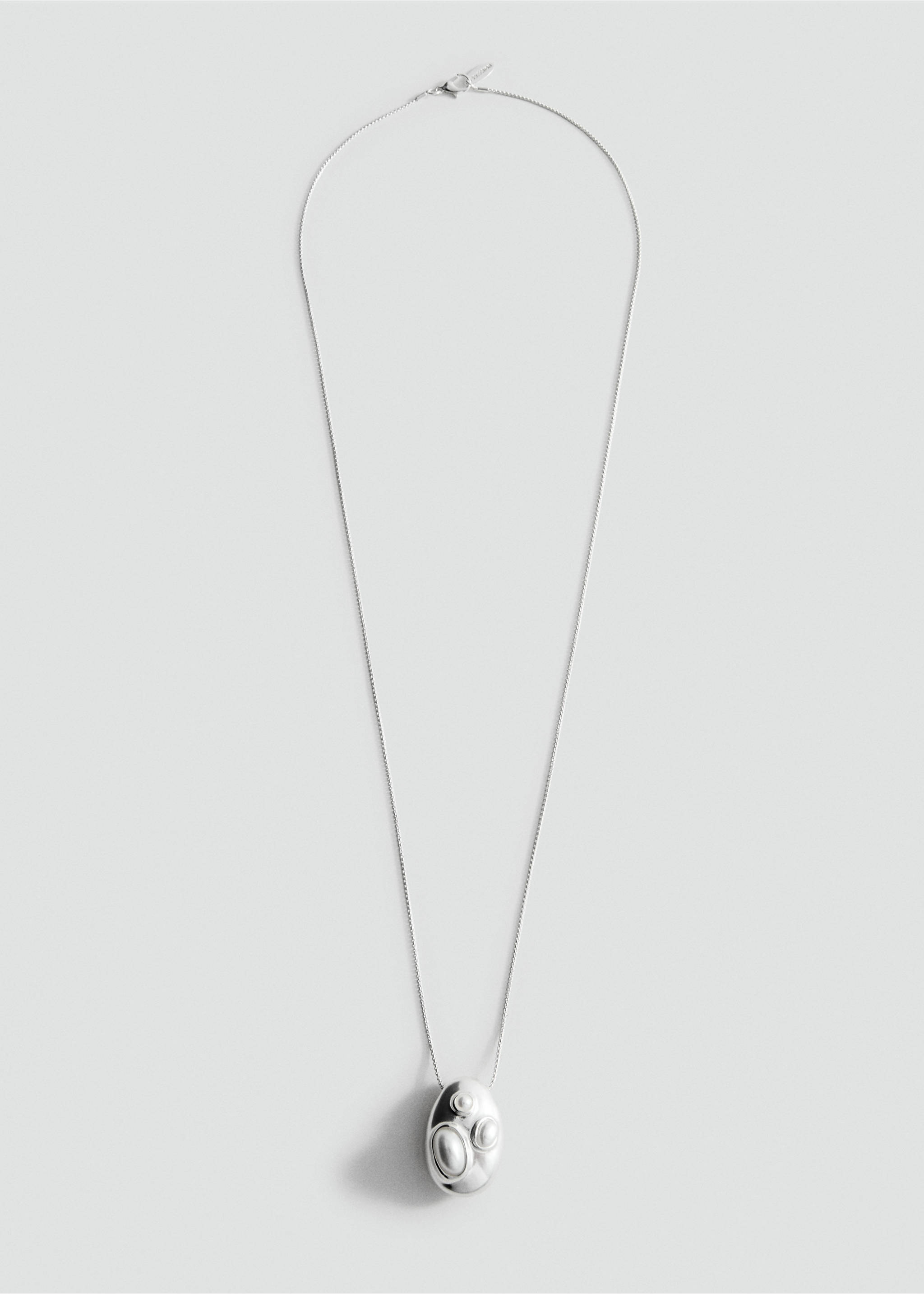 Sphere pendant necklace - Article without model, Silver. Ref: 27087796-00.