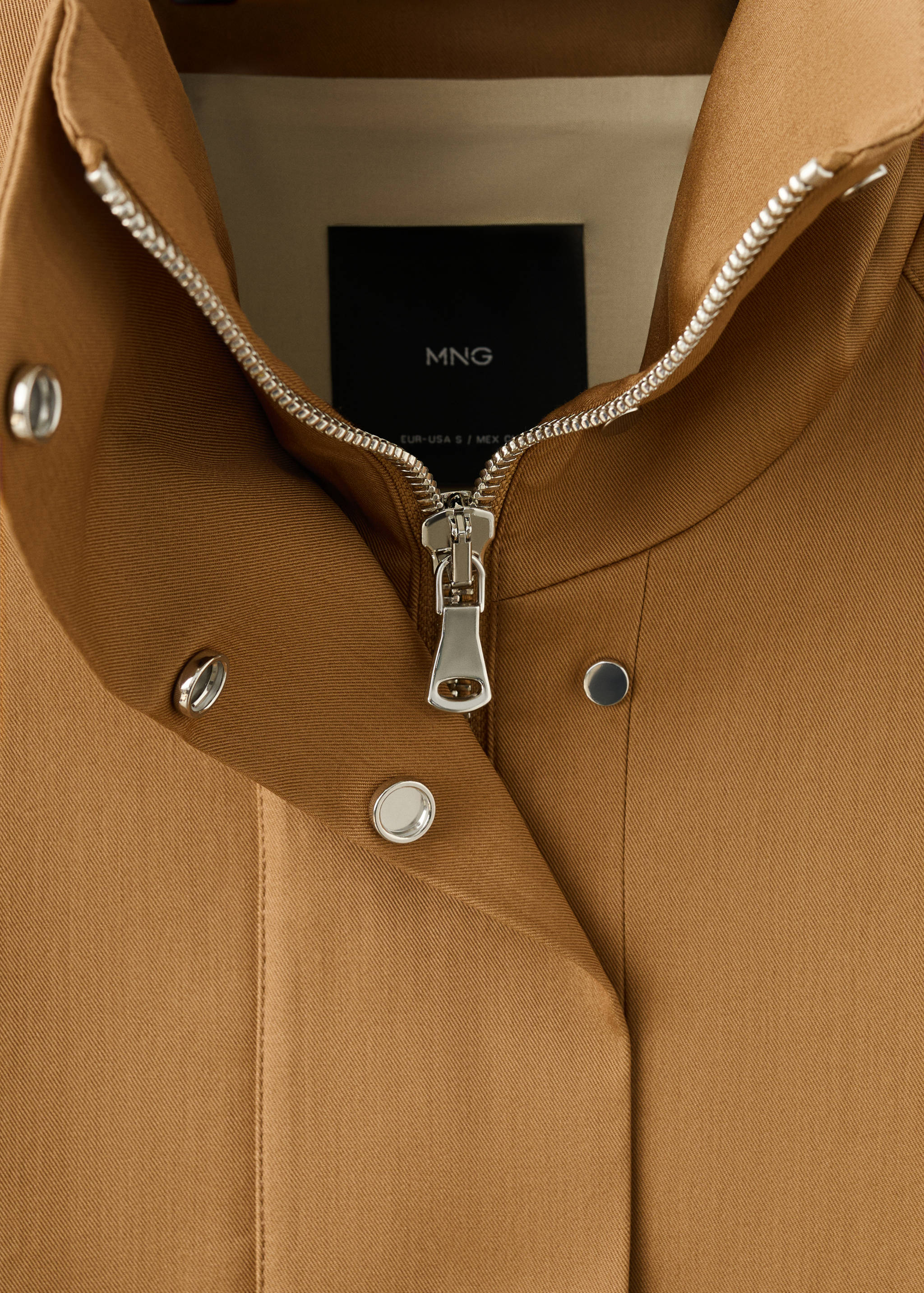 Oversized funnel-neck parka - Details of the article 8