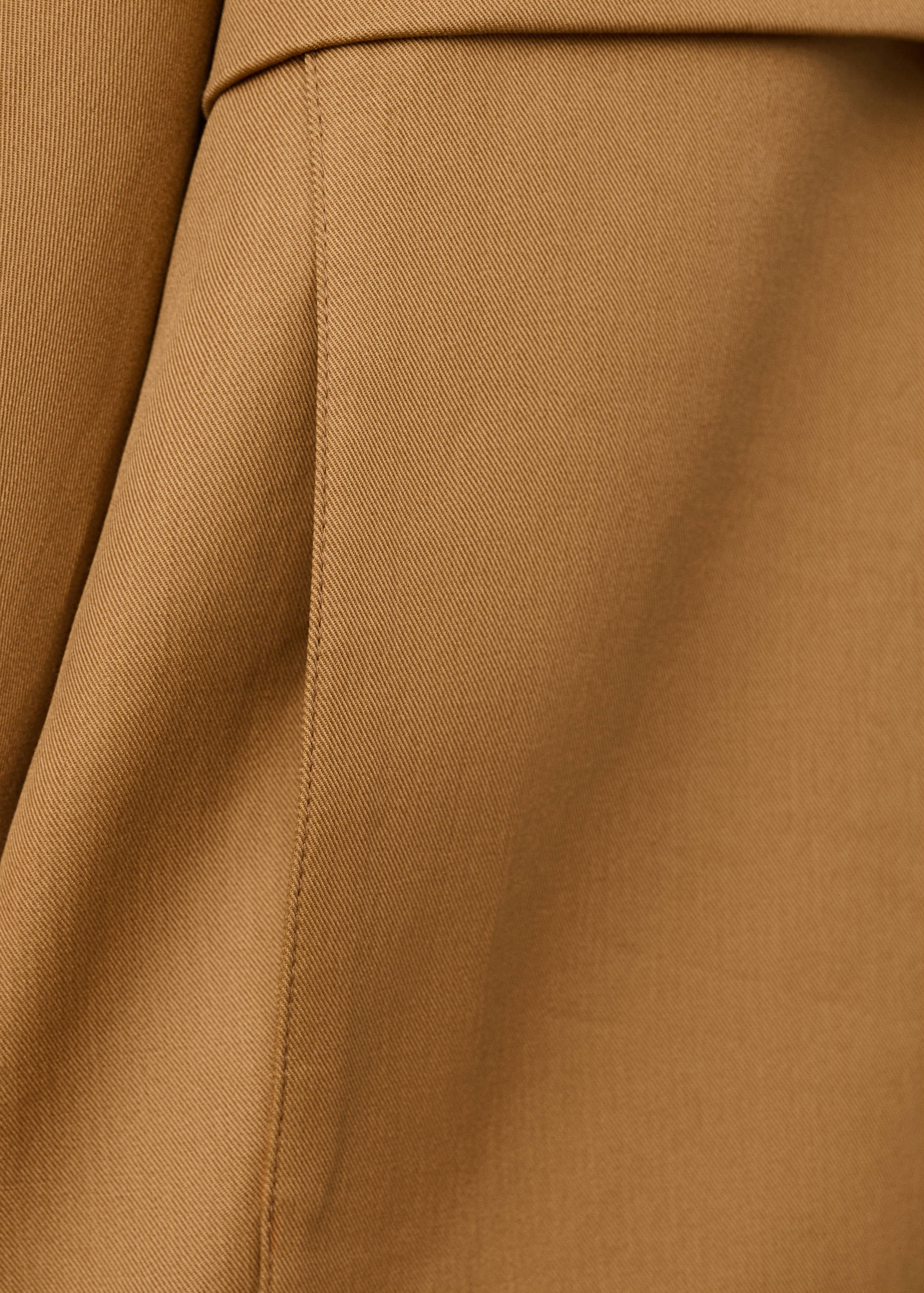 Oversized parka with funnel neck - Details of the article 0