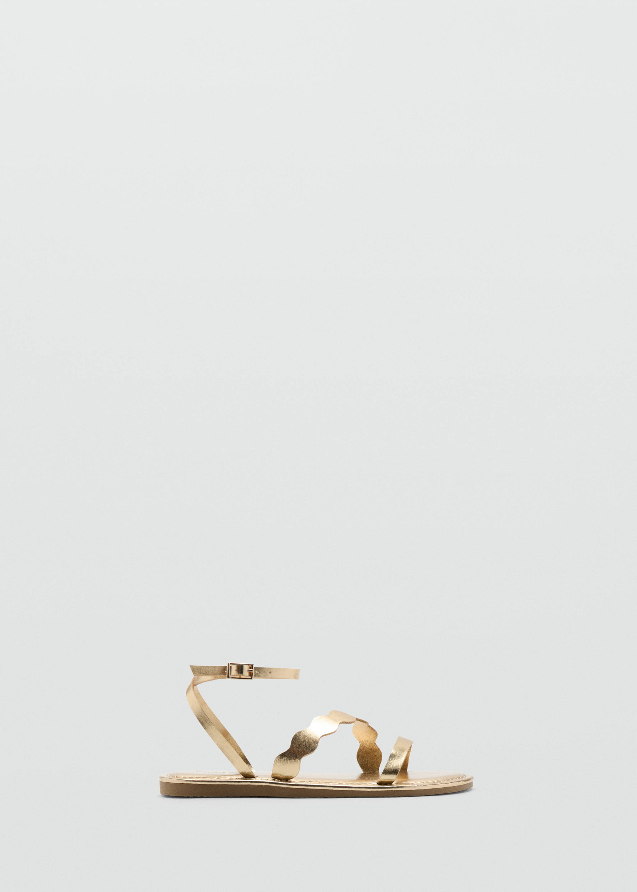 Metallic strappy sandals - Article without model