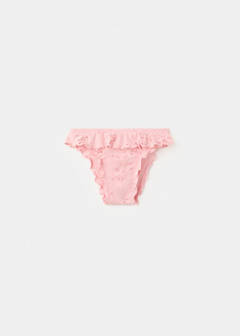 Bikini bottoms with ruffles — Pink 1