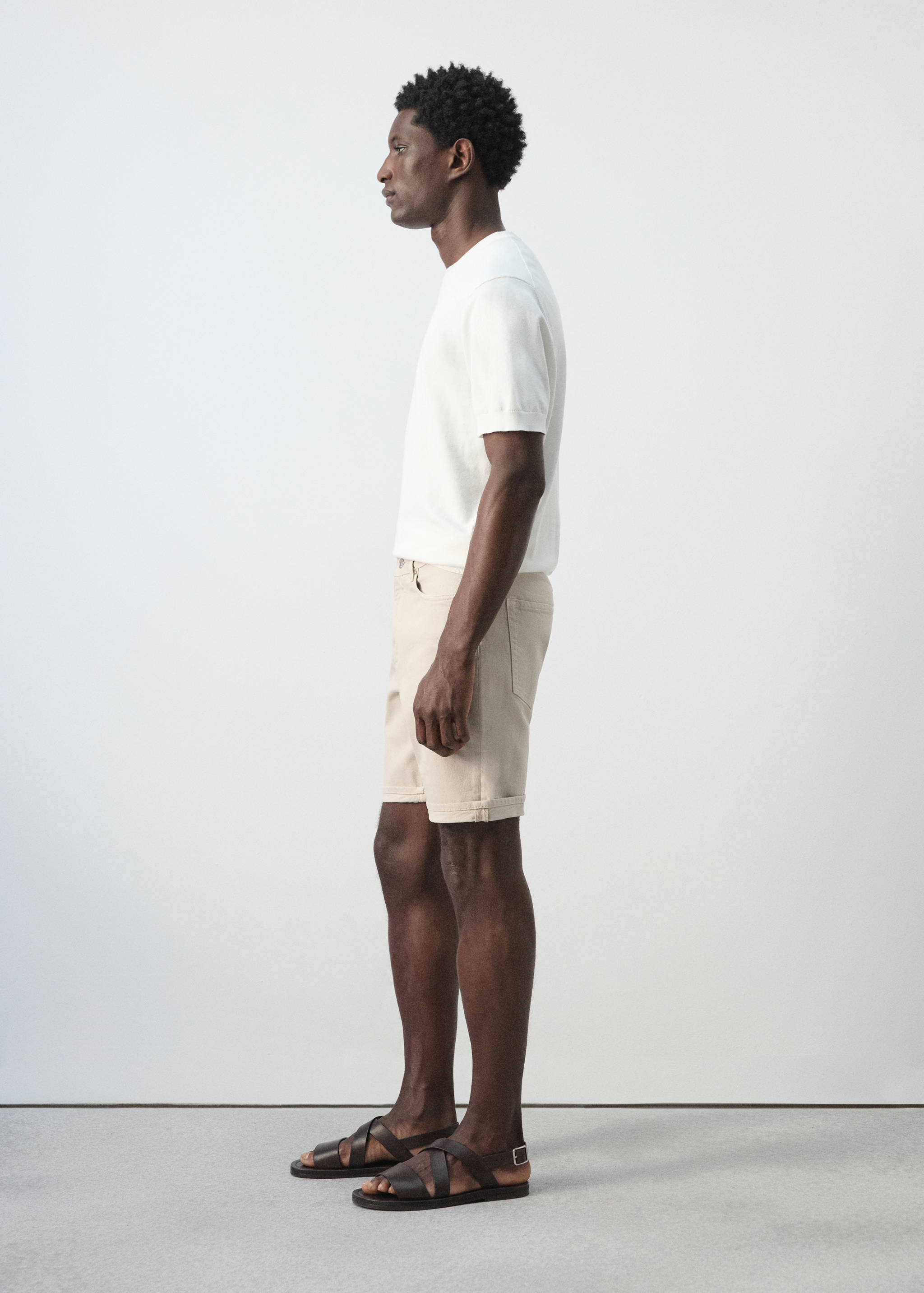 Bermuda en jean slim fit - Détail de l'article 2