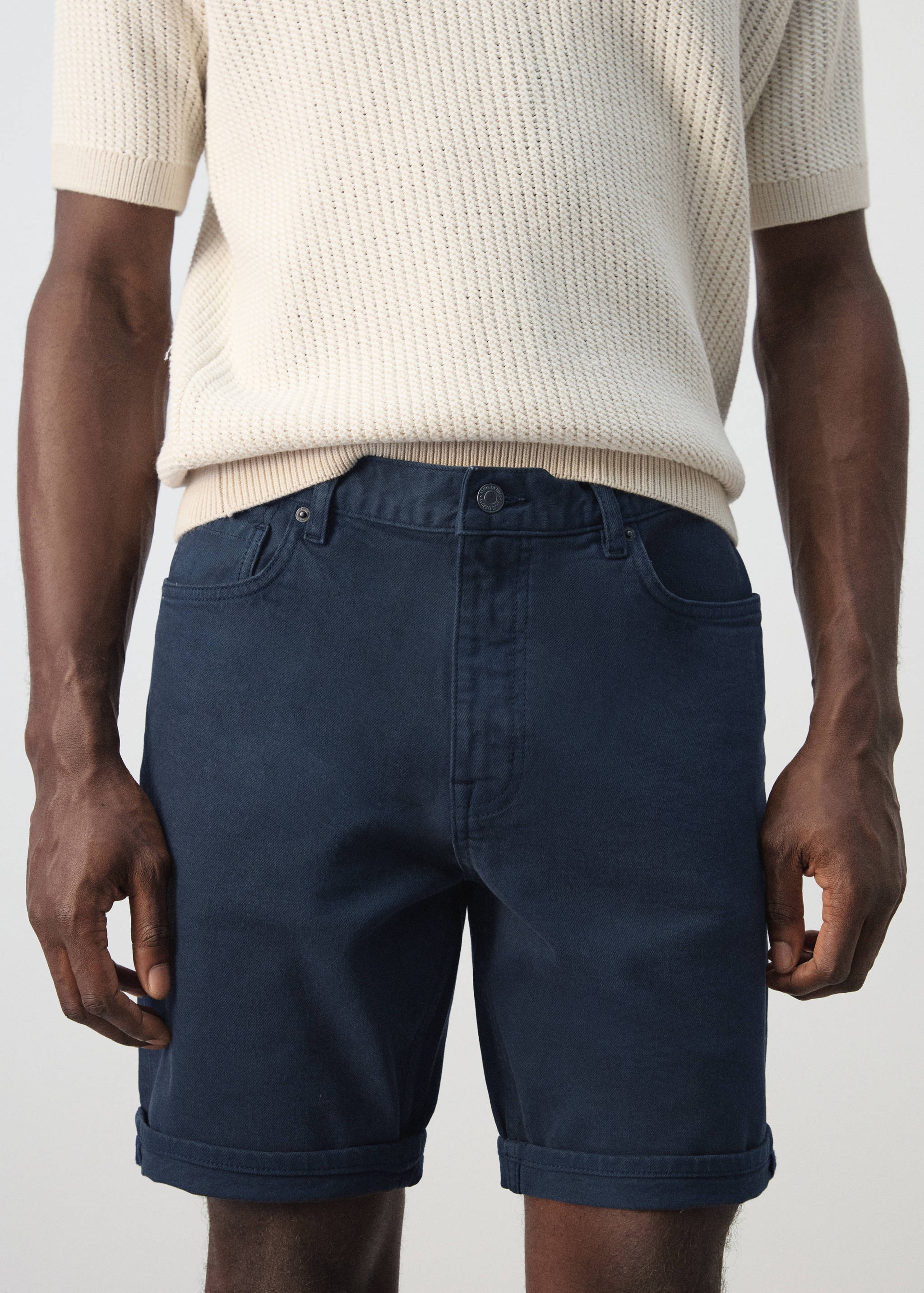 Bermuda en jean slim fit - Détail de l'article 1