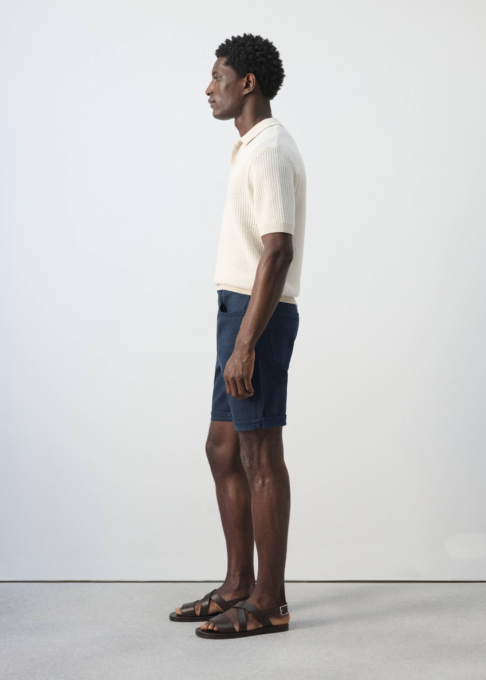 Bermuda en jean slim fit - Détail de l'article 2