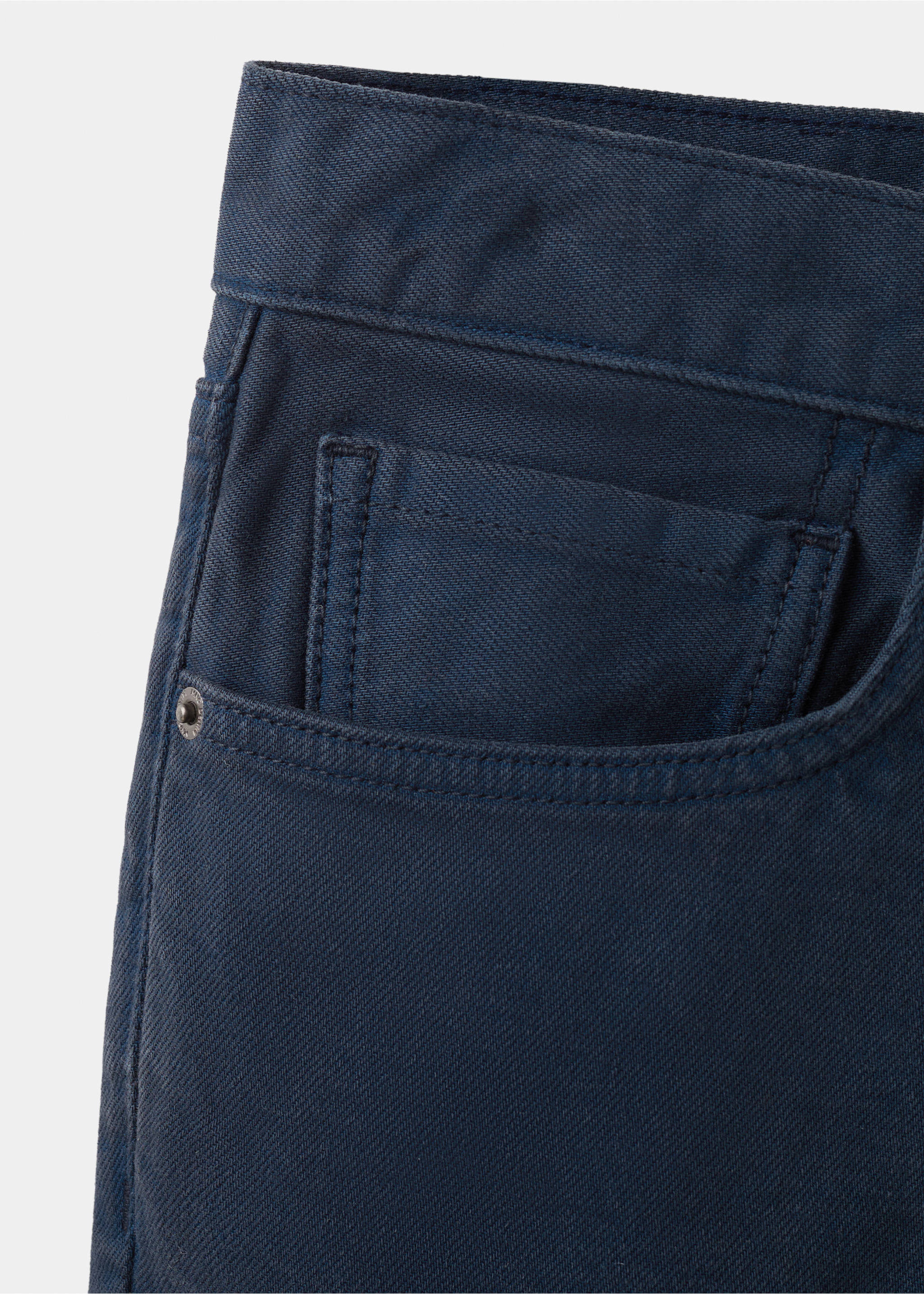 Bermuda en jean slim fit - Détail de l'article 0, Bleu marine. Ref: 27087894-00.