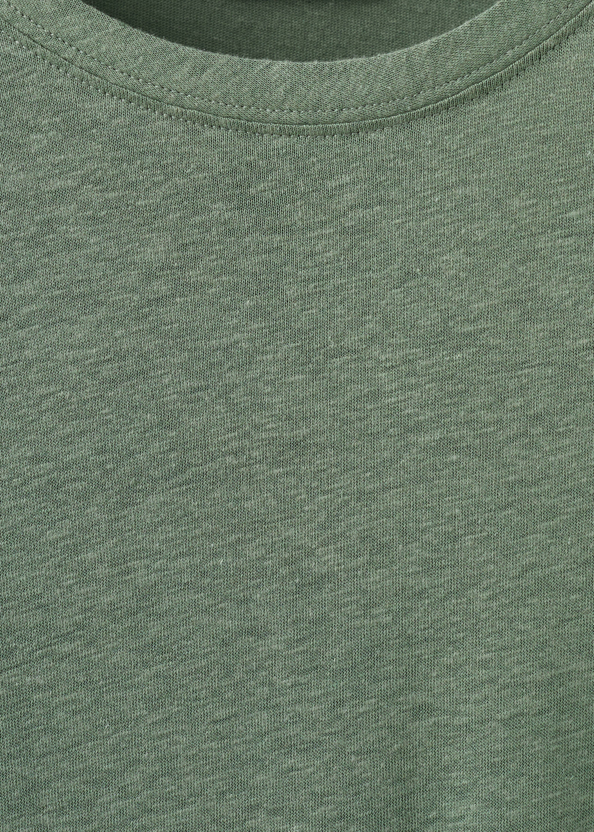 T-shirt lin slim-fit - Détail de l'article 0