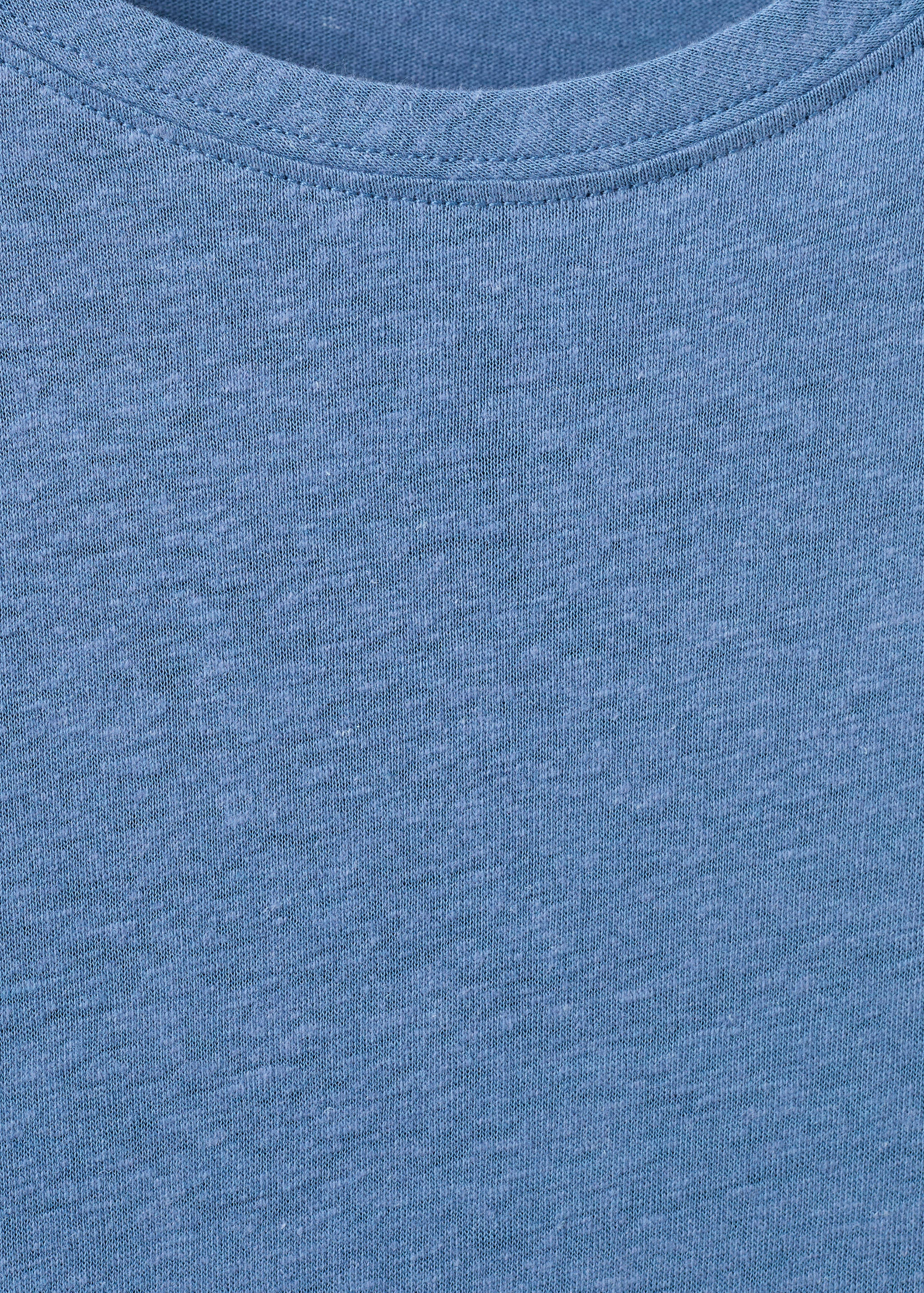 Linen slim-fit t-shirt - Details of the article 8