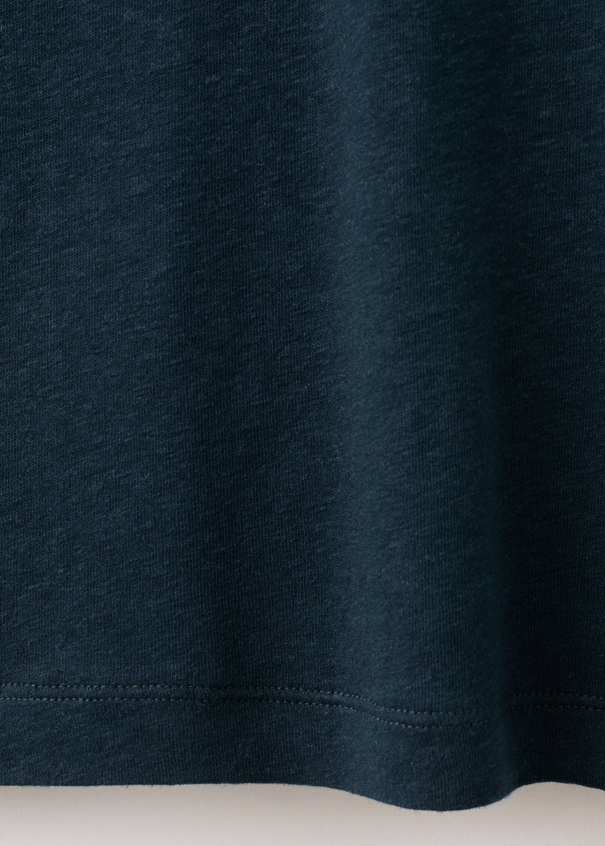 T-shirt lin slim-fit - Détail de l'article 0