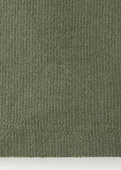 Textured cotton bermuda shorts with drawstring — Forest Green 9
