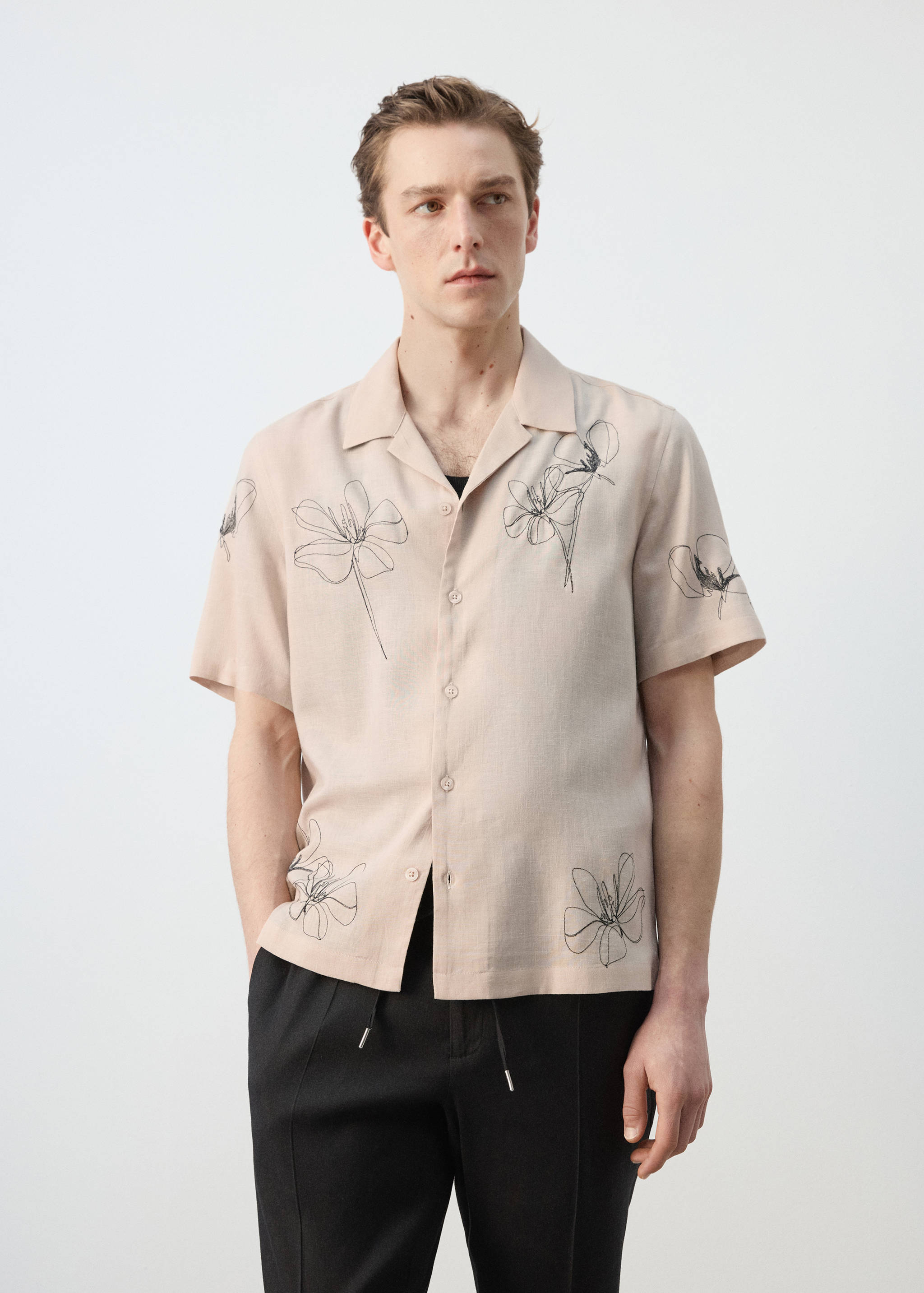 Regular-fit printed shirt - Medium plane