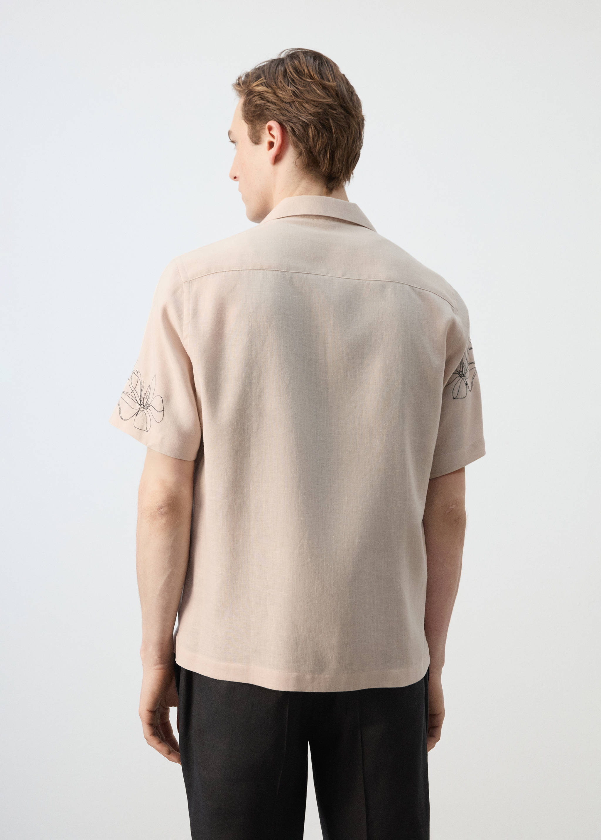 Regular-fit printed shirt - Reverse of the article