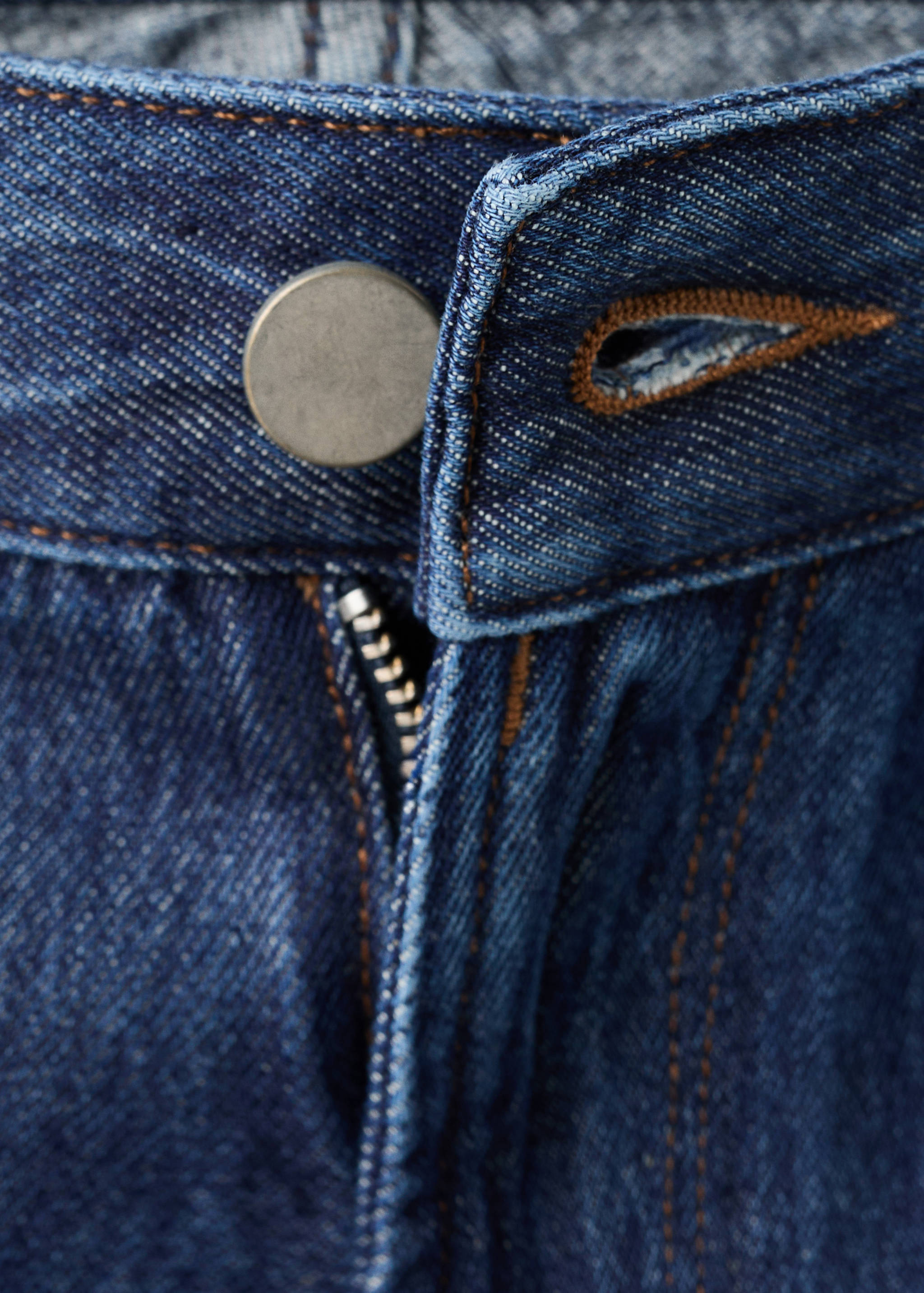 100% cotton regular fit jeans - Details of the article 8