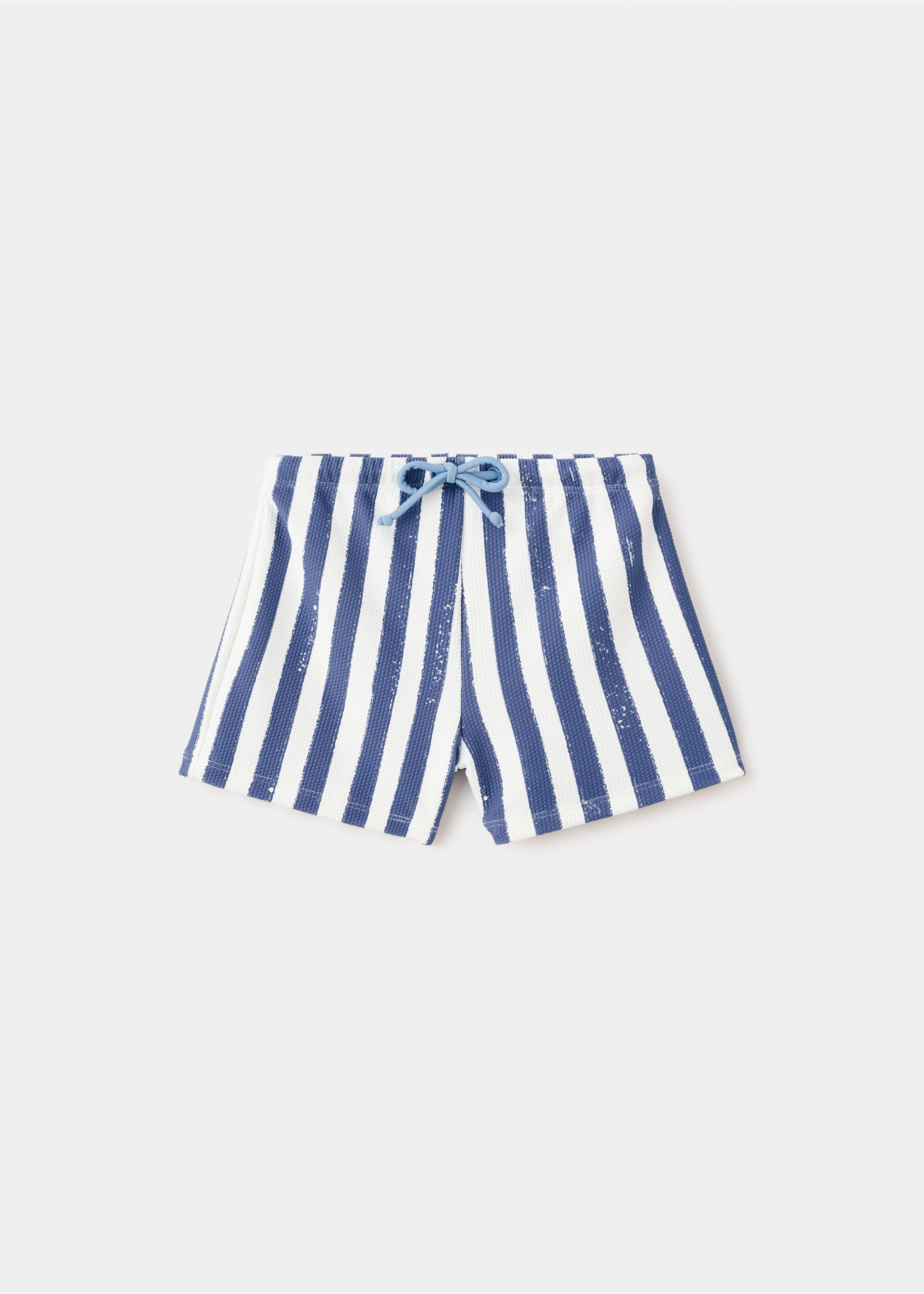 Striped boxer swimsuit - Article without model, Blue. Ref: 27087902-00.