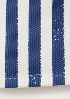 Striped boxer swimsuit — Blue 5