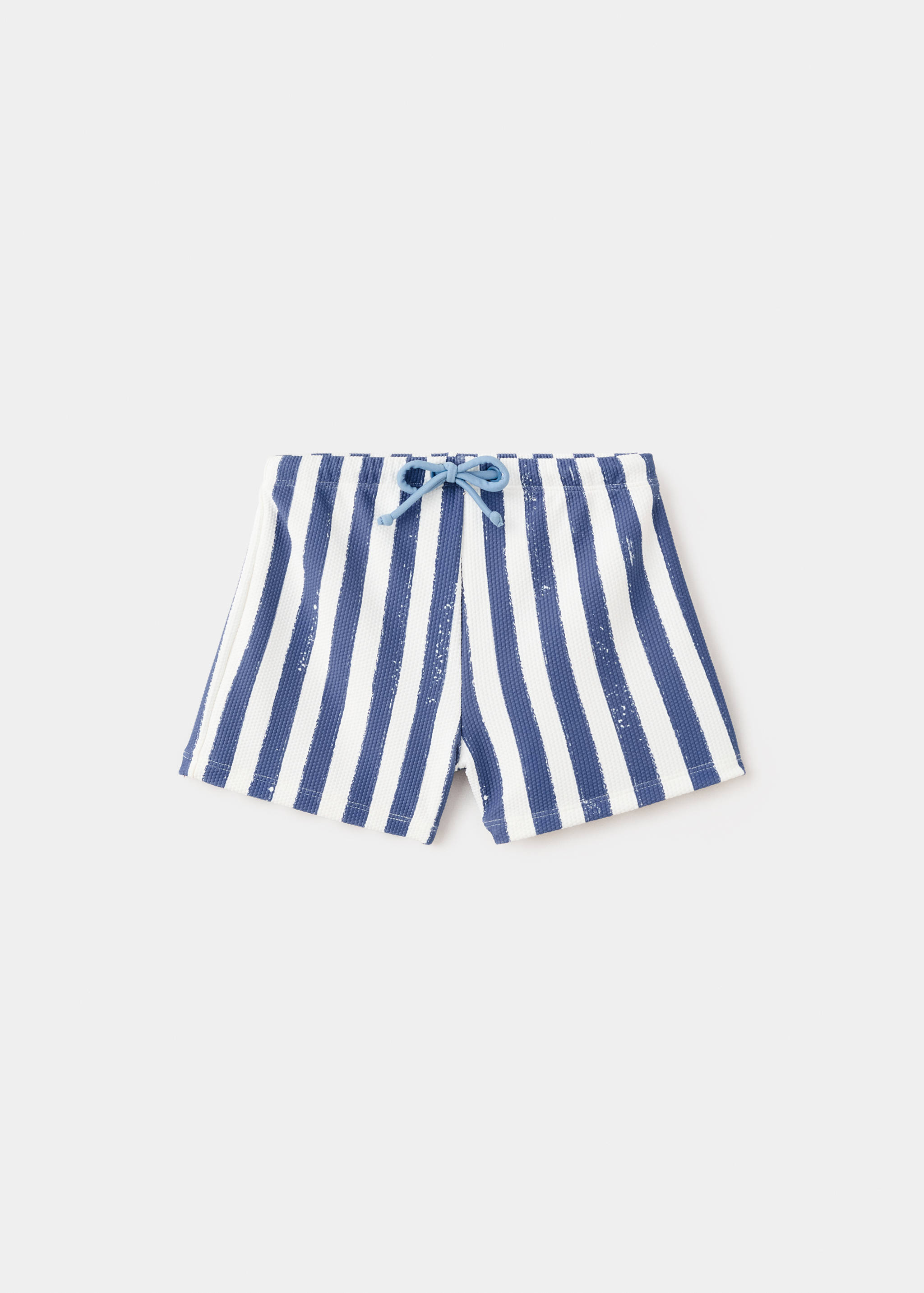 Striped boxer swimsuit - Article without model