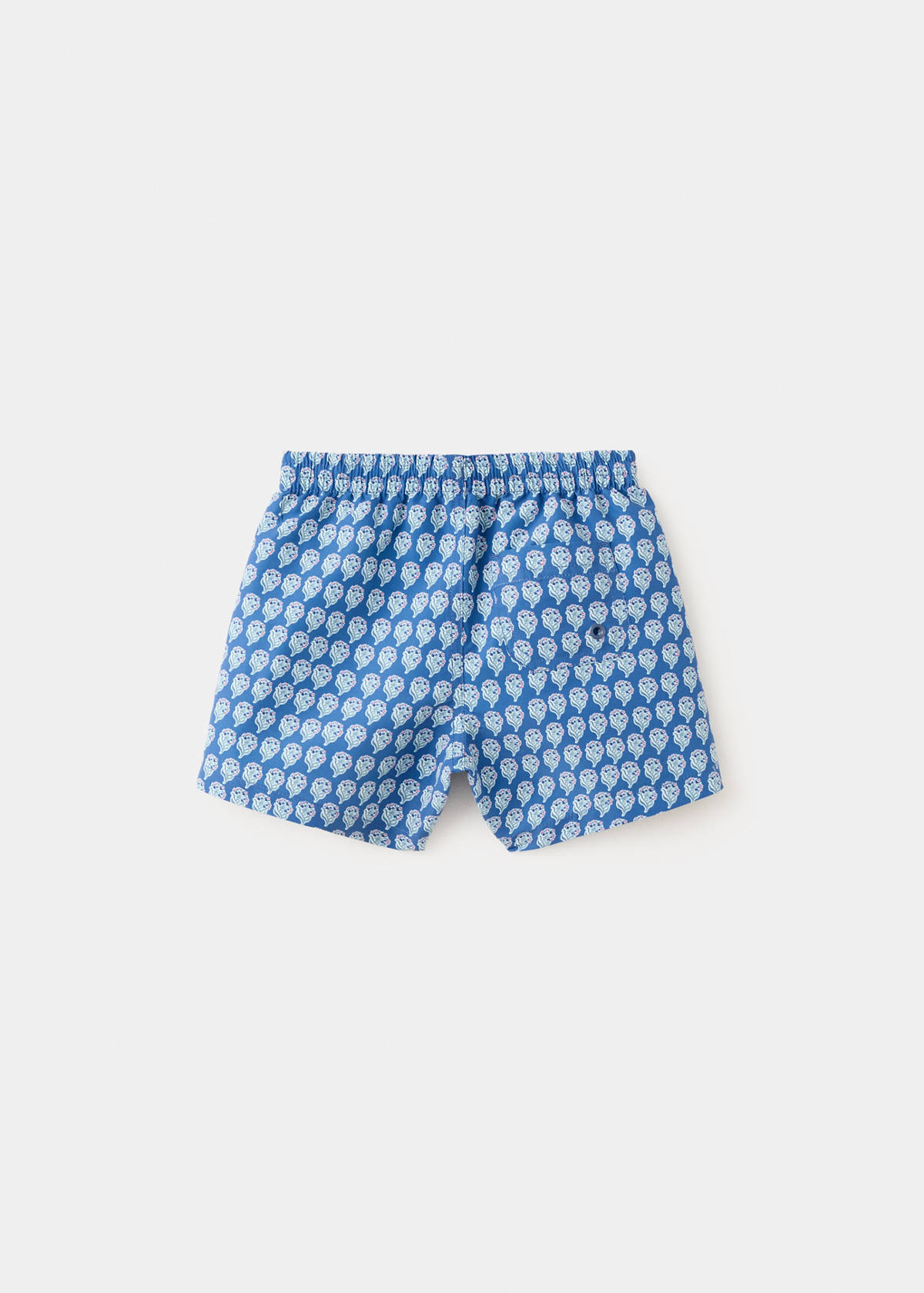 Printed swimming trunks — Navy