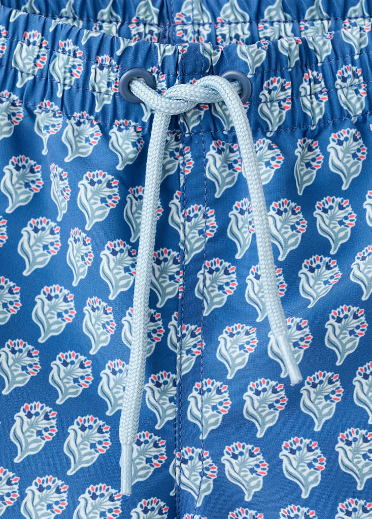 Printed swimming trunks — Navy