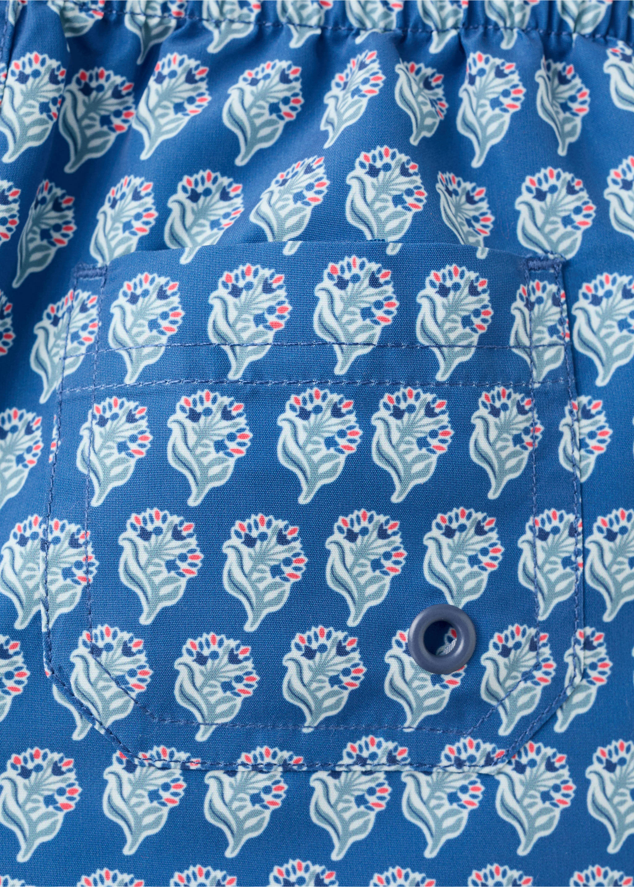 Mönstrade badbyxor - Detaljer om artikeln 0, Marinblå. Ref: 27087903-00.