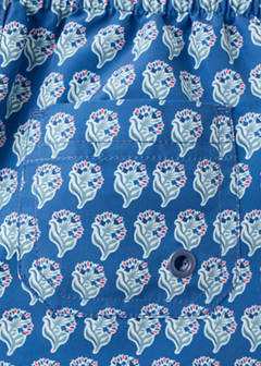 Printed swimming trunks — Navy 5