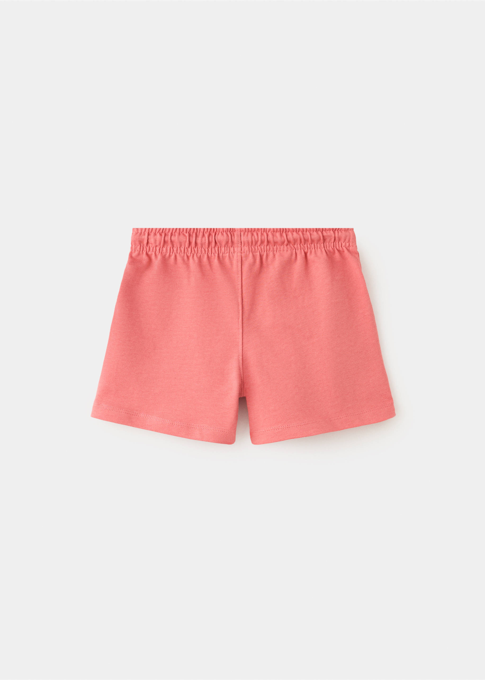 Sport Bermuda shorts - Reverse of the article, Coral Red. Ref: 27087911-00.