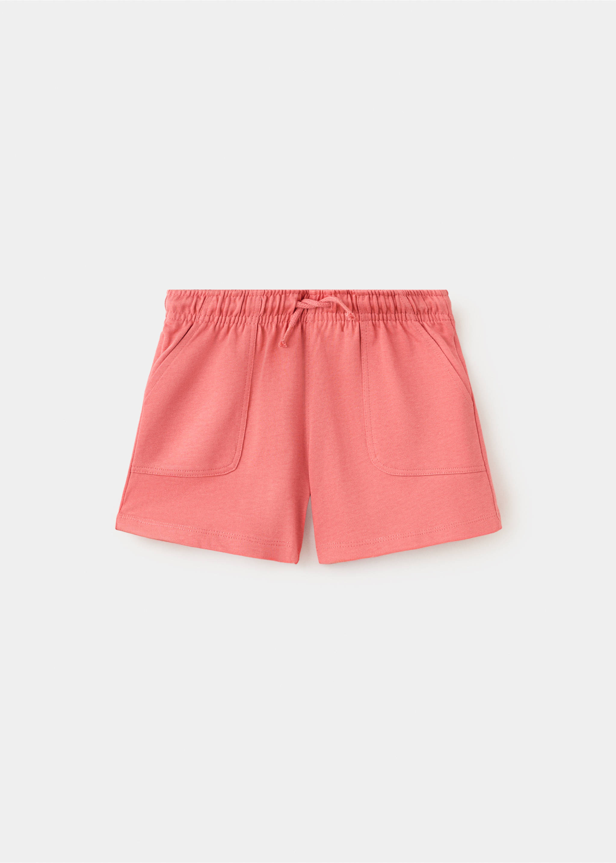 Sport Bermuda shorts - Article without model, Coral Red. Ref: 27087911-00.