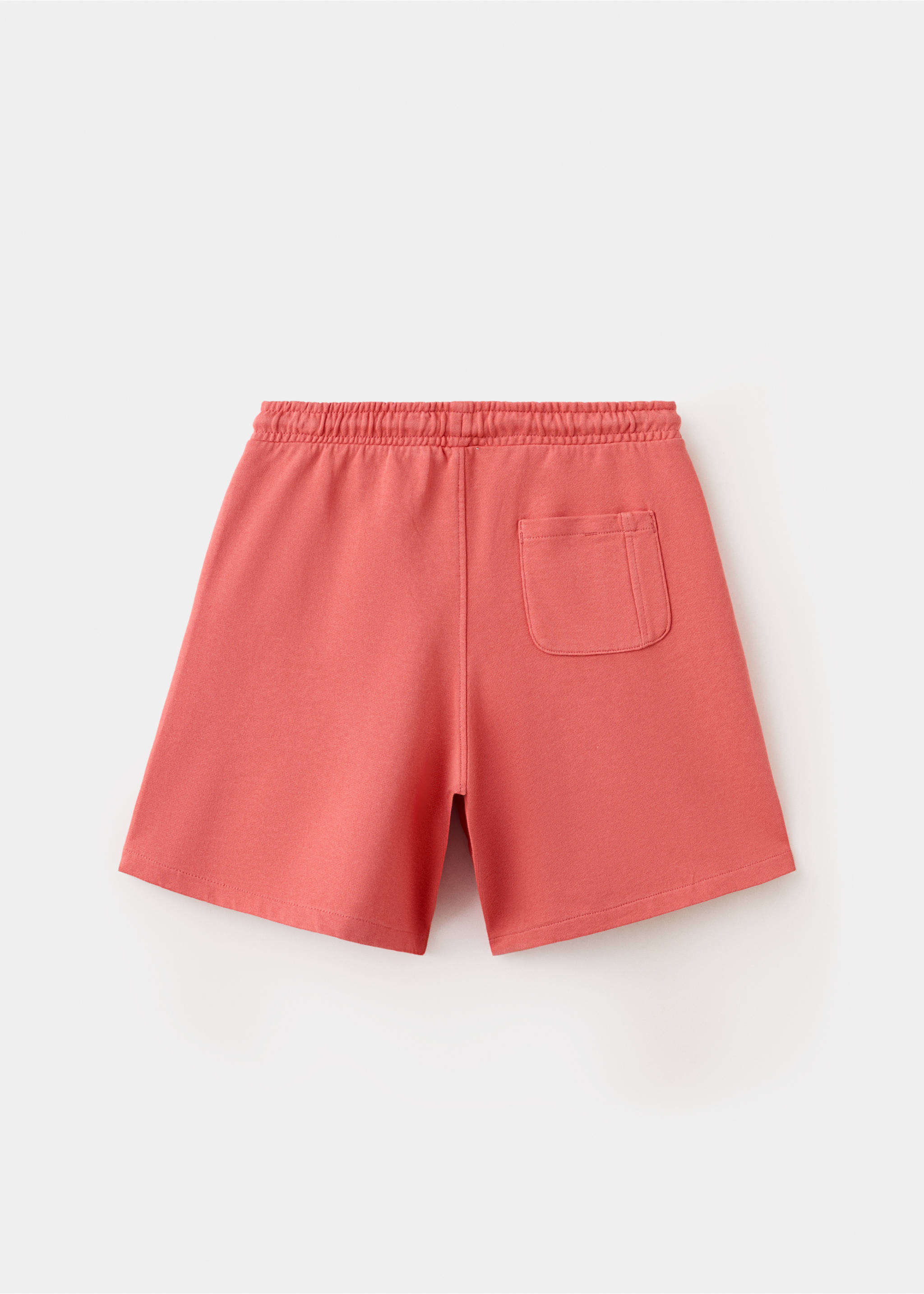 Sport Bermuda shorts - Reverse of the article, Coral Red. Ref: 27087912-00.