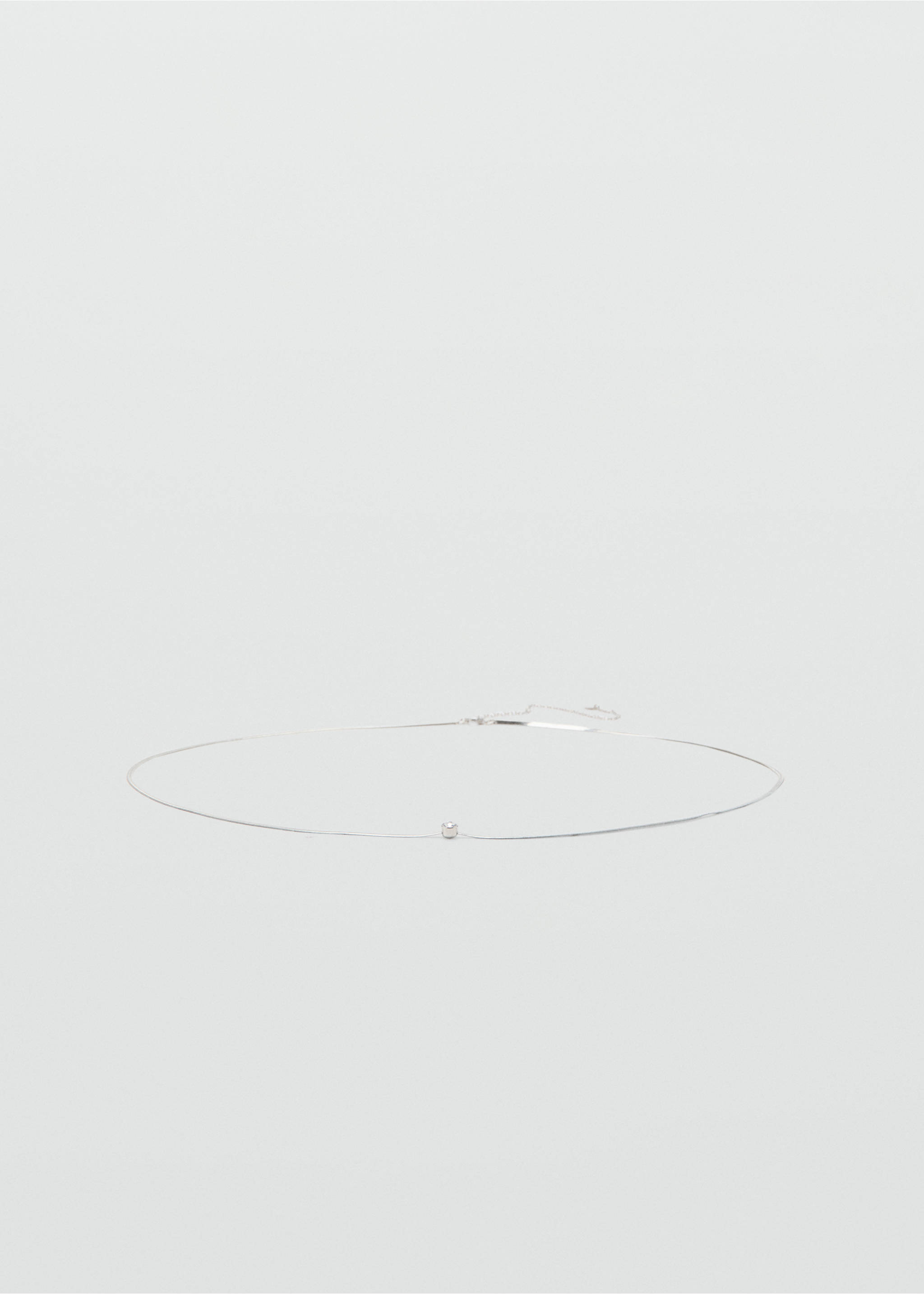 Beaded chain belt - Article without model, Silver. Ref: 27087928-00.