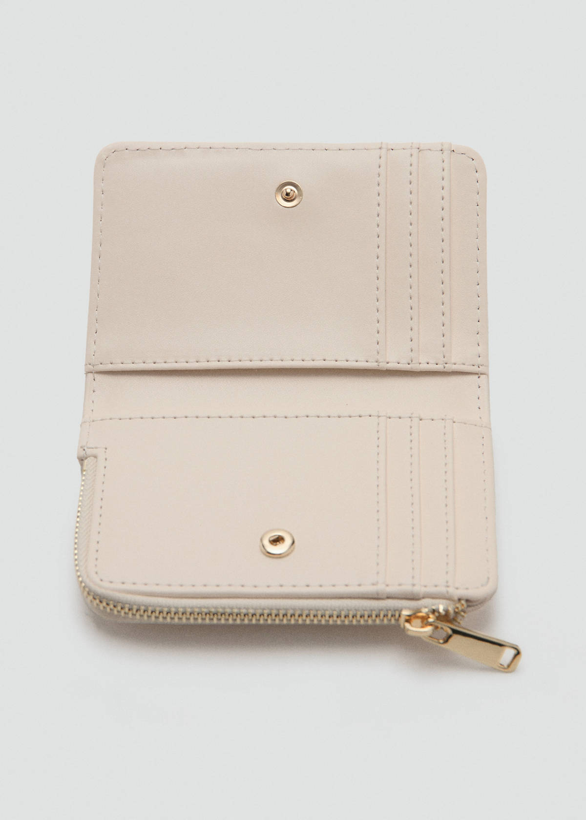 Small braided wallet — Off White