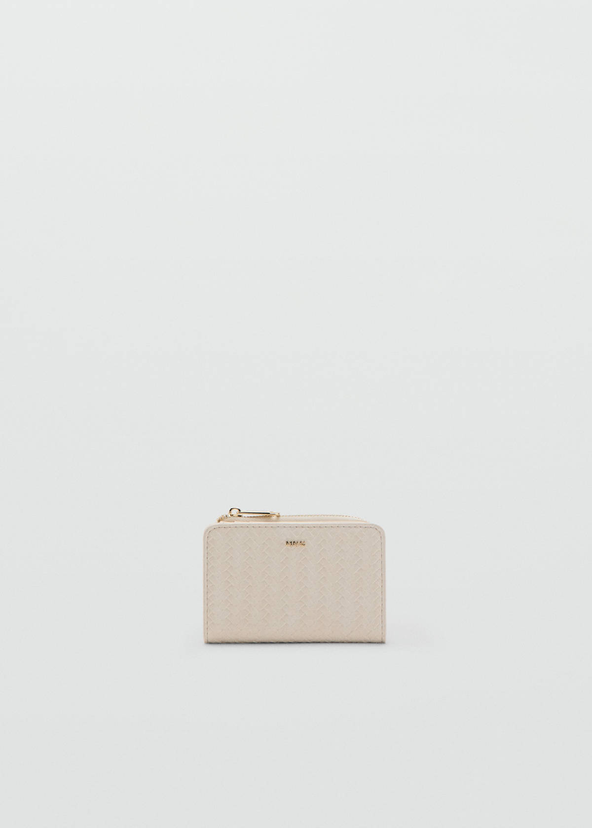 Small braided wallet — Off White