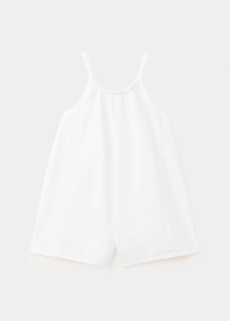 Strappy romper — White