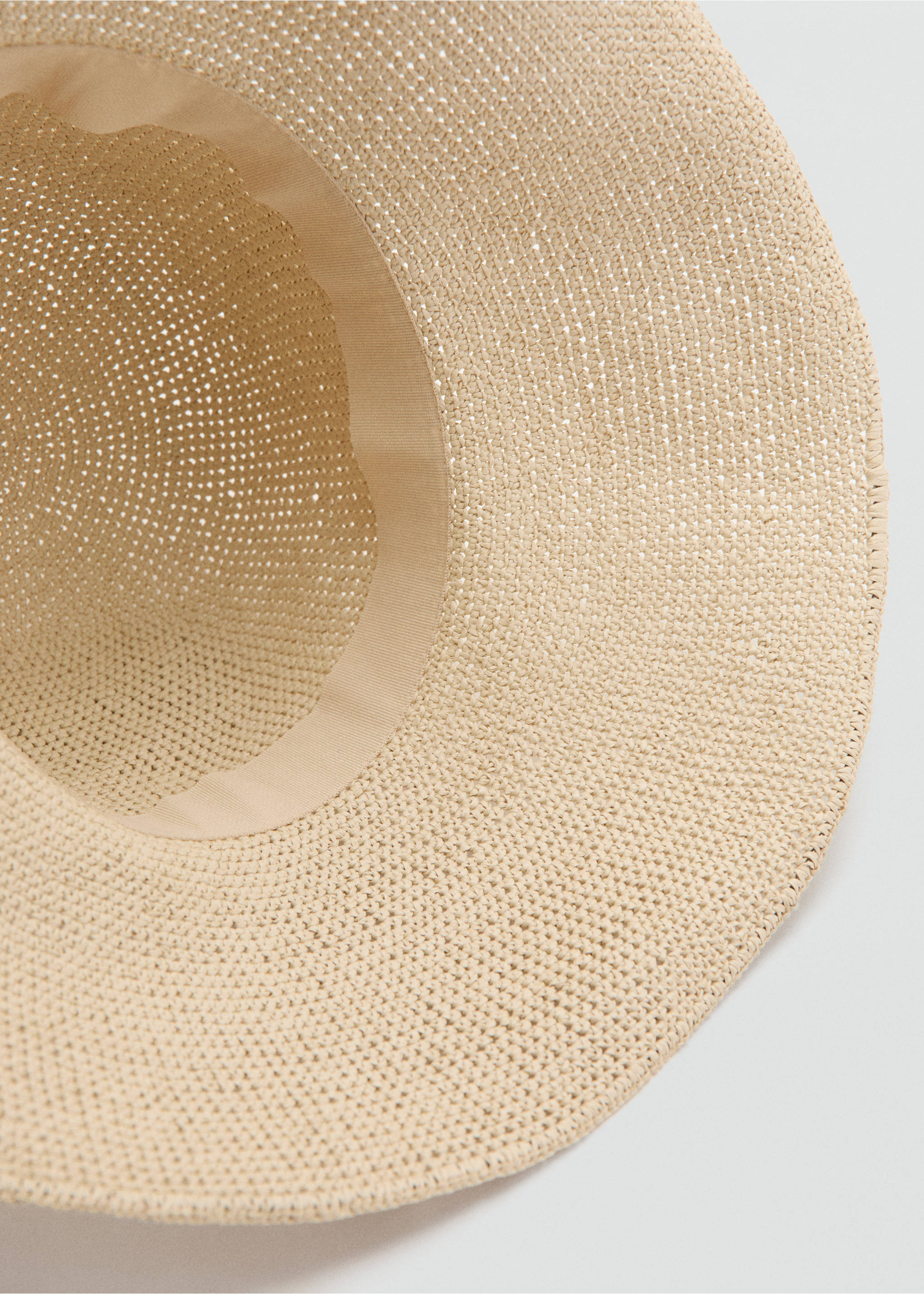 Sombrero bucket fibra natural - Detalle del artículo 1, Crudo. Ref: 27088259-00.