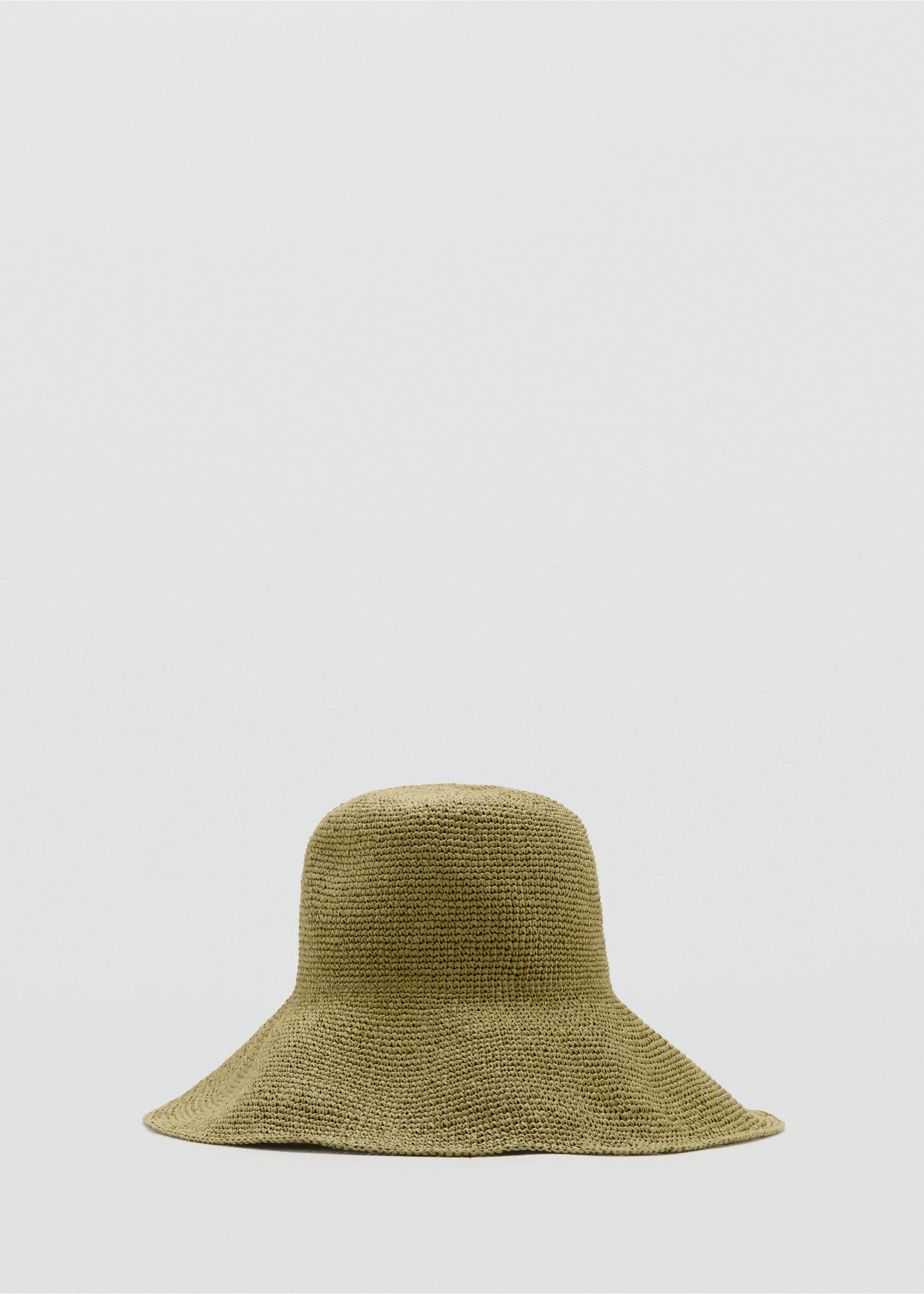 Natural fibre bucket hat - Article without model, Khaki. Ref: 27088259-00.