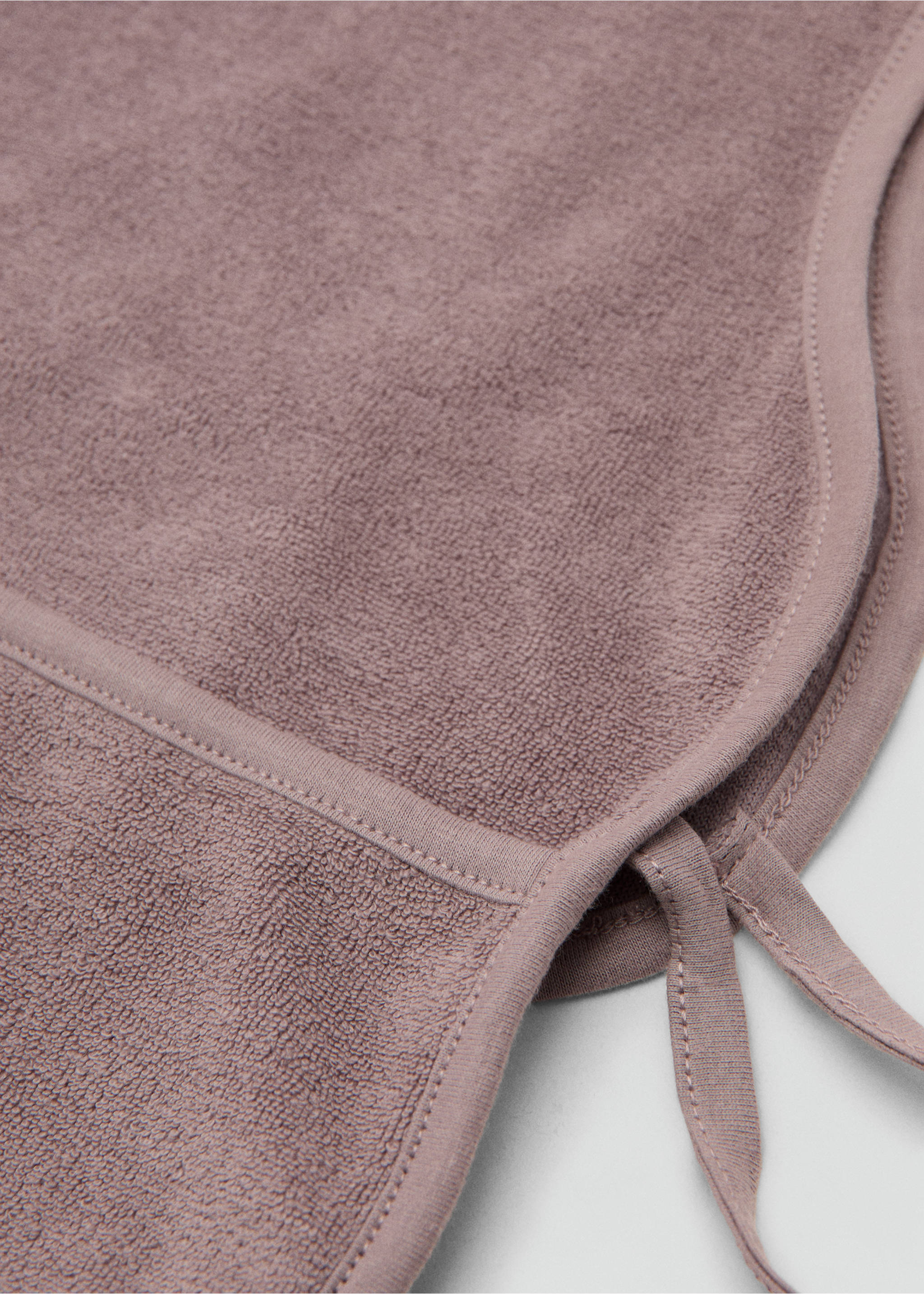 Bavoir coton poche - Détail de l'article 1, Violet clair/pastel. Ref: 27088260-00.