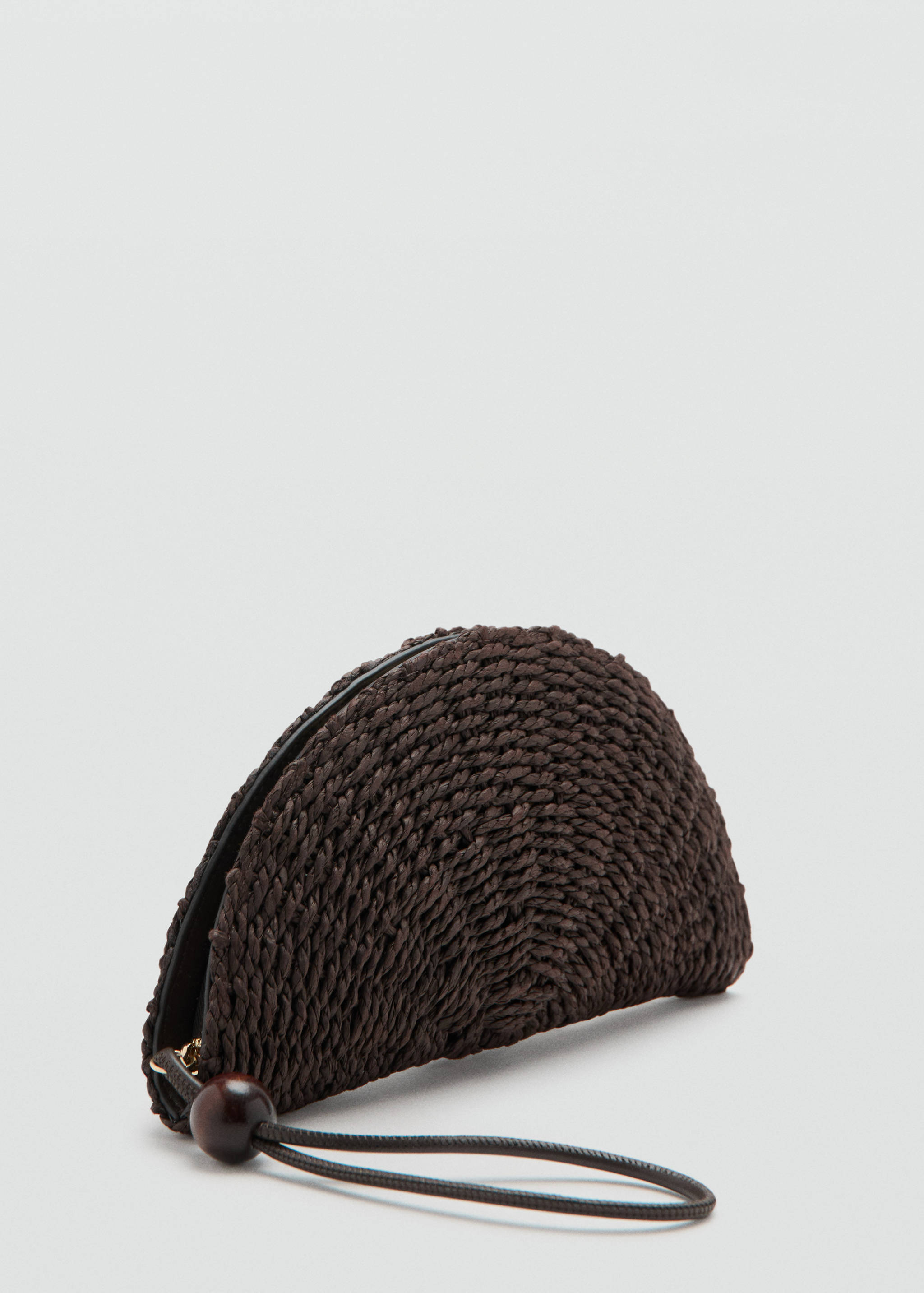 Natural fibre pouch - Medium plane