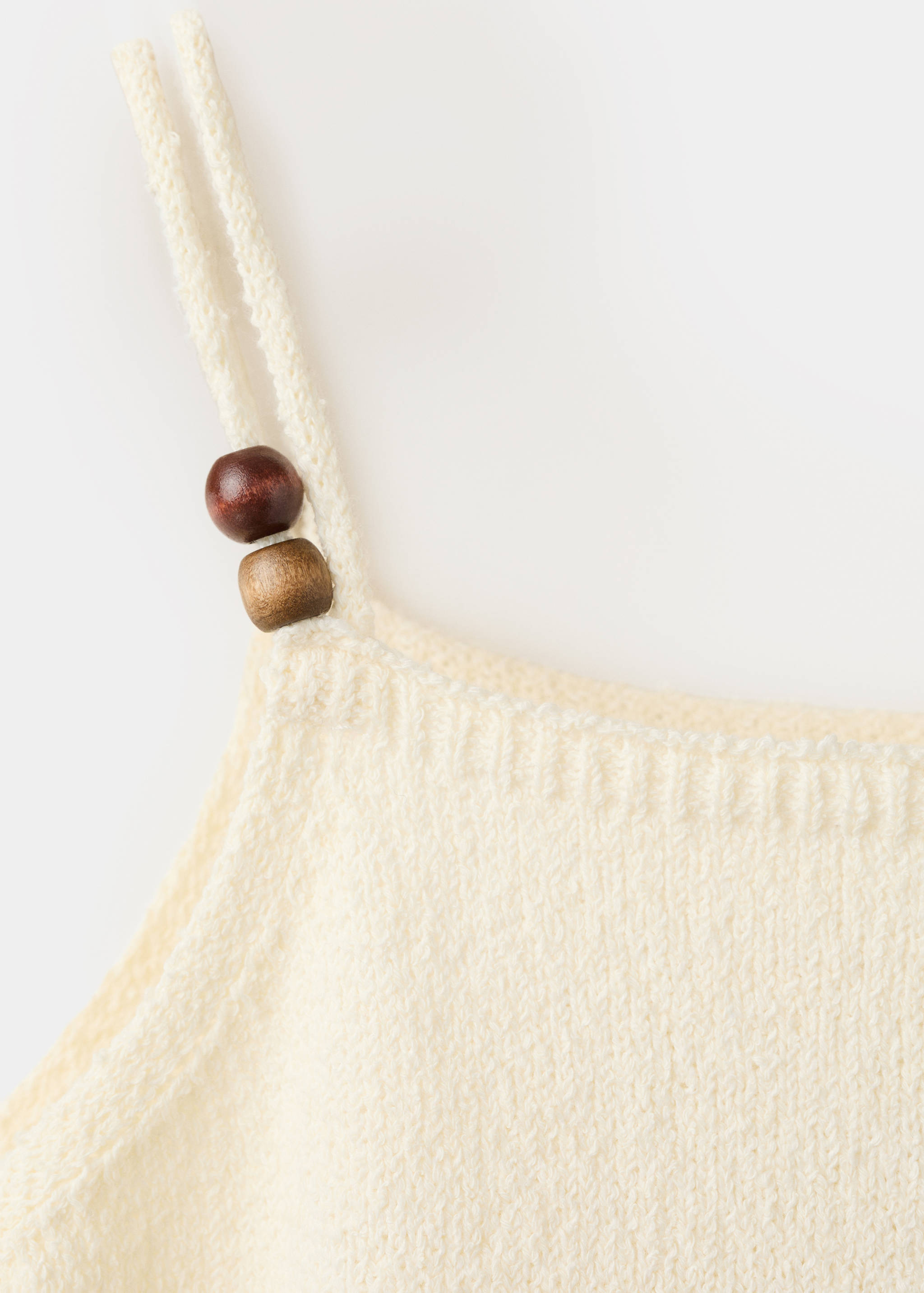 Vestido punto detalle flecos - Detalle del artículo 8