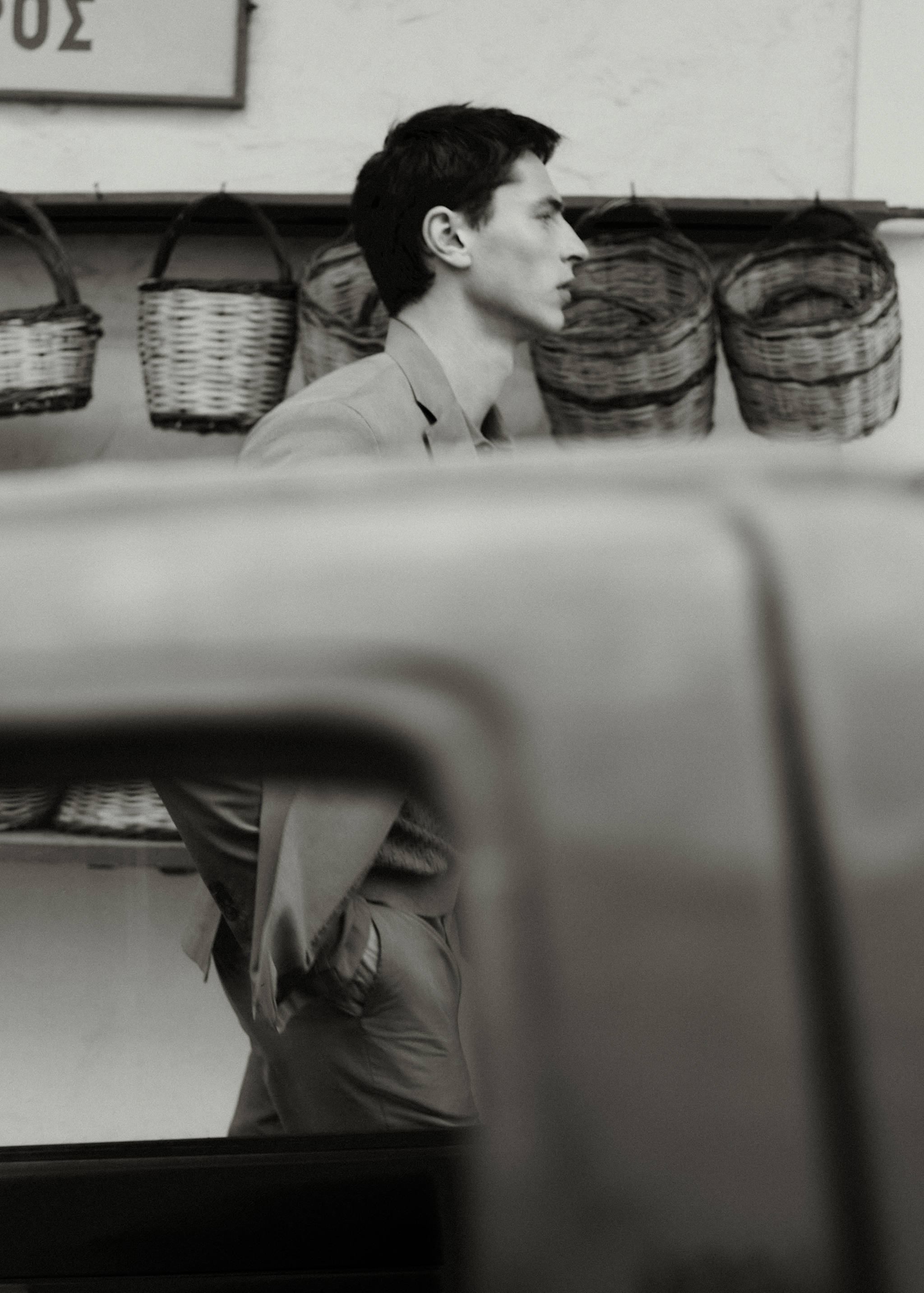 بنطلون بدلة بقصة ضيقة - تفاصيل المنتج 5