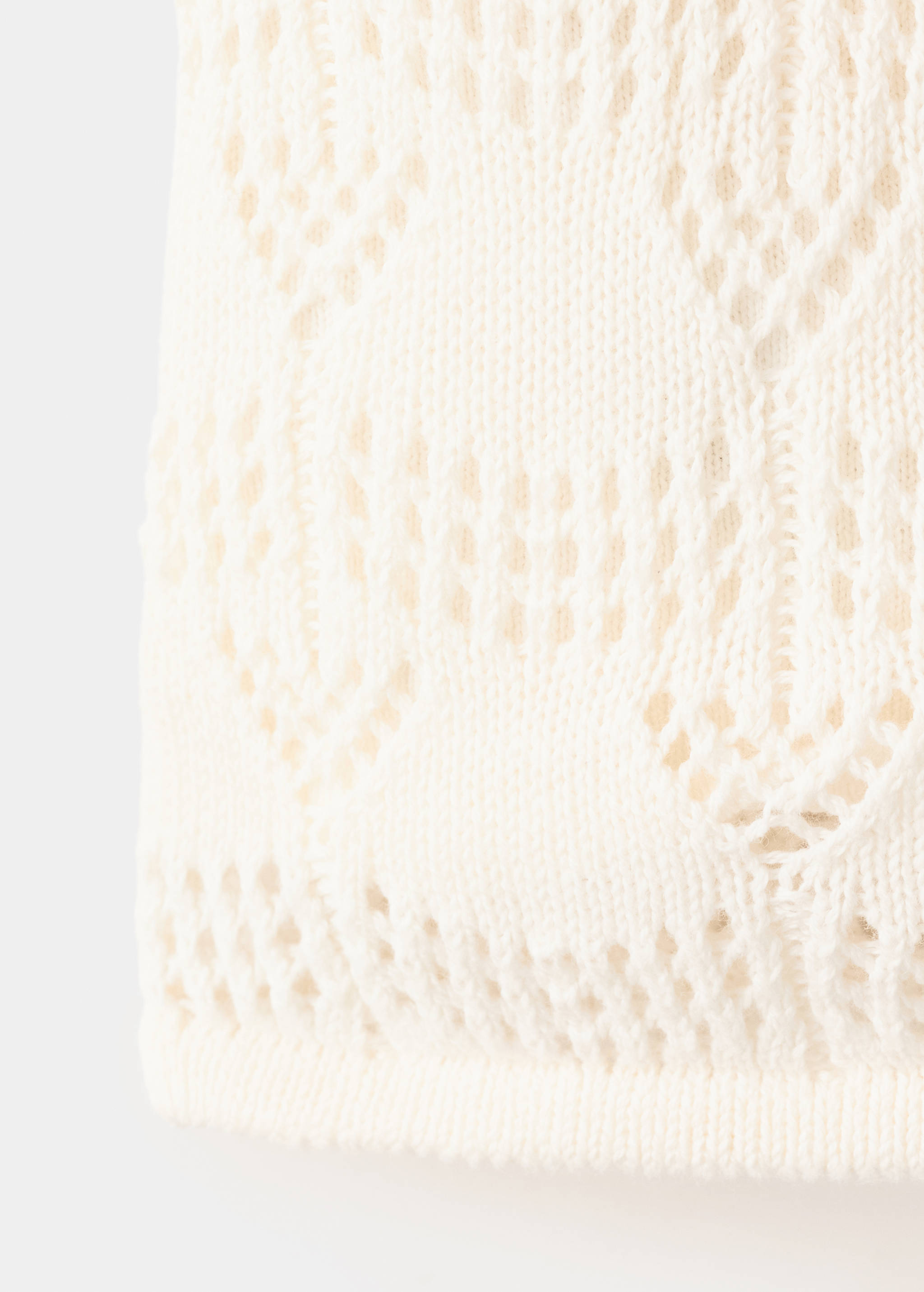 Off-the-shoulder frill top - Details of the article 0