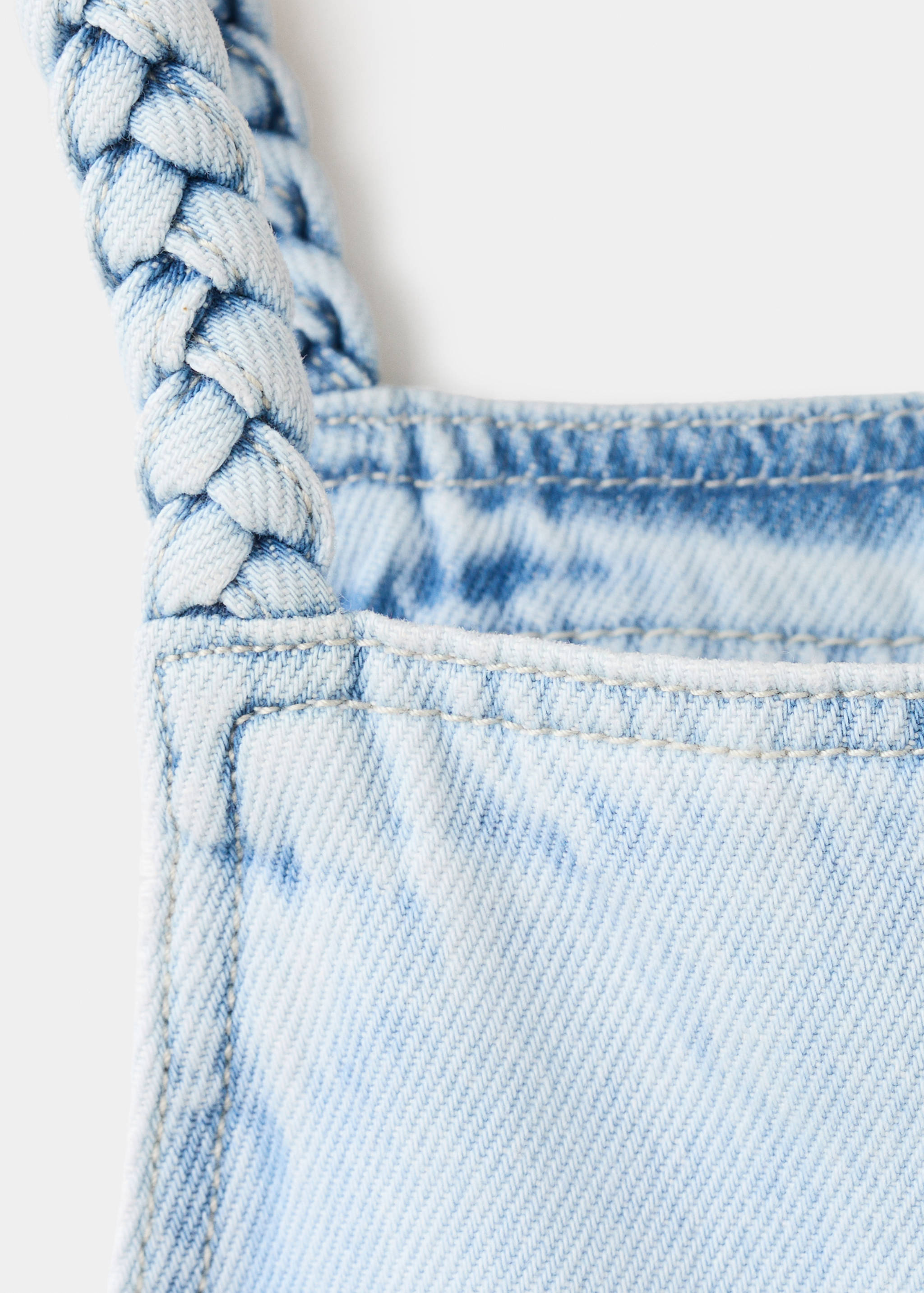 Denim jumpsuit short - Details of the article 8